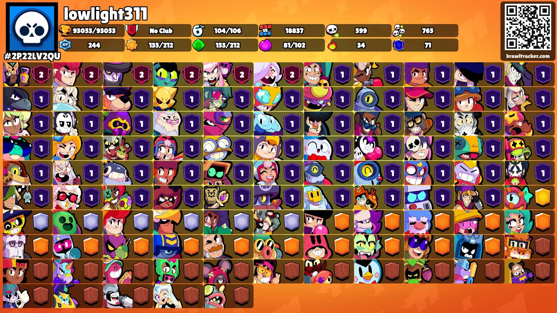 lowlight311's Ranks