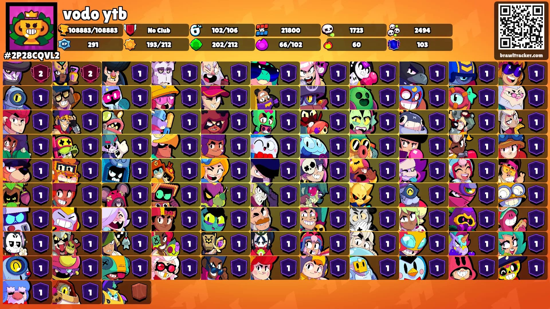 vodo ytb's Ranks