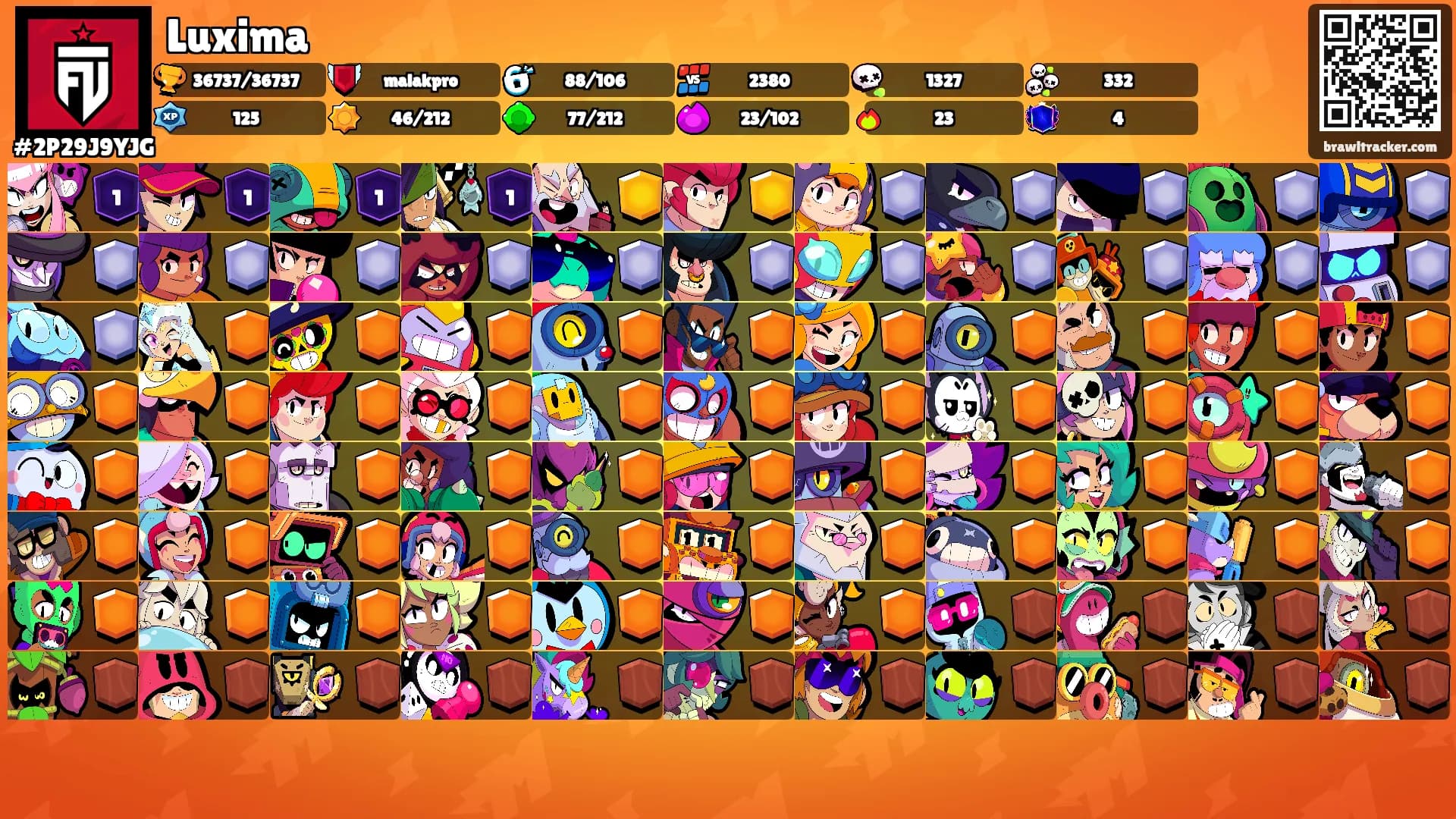 Luxima's Ranks