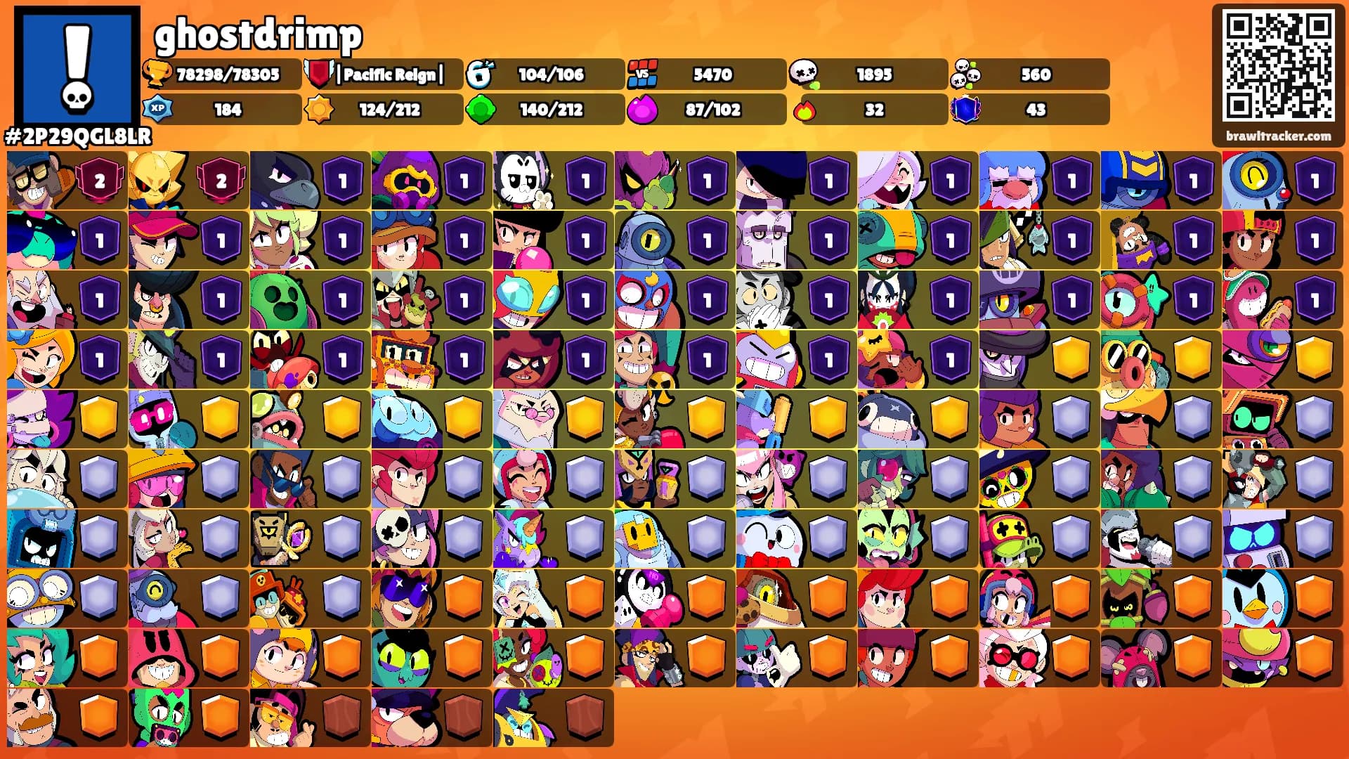 ghostdrimp's Ranks
