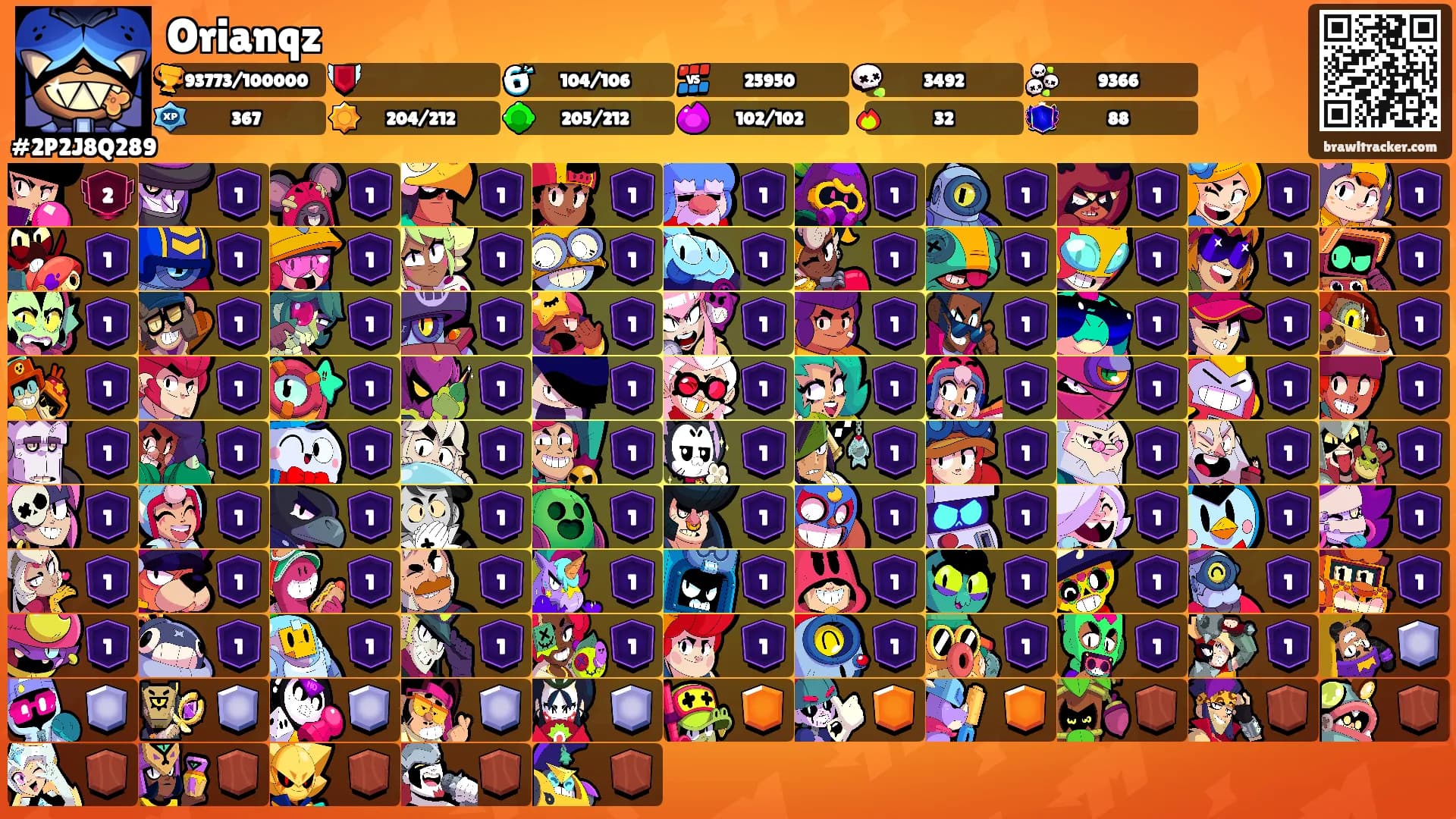 Orianqz ᡣ𐭩's Ranks