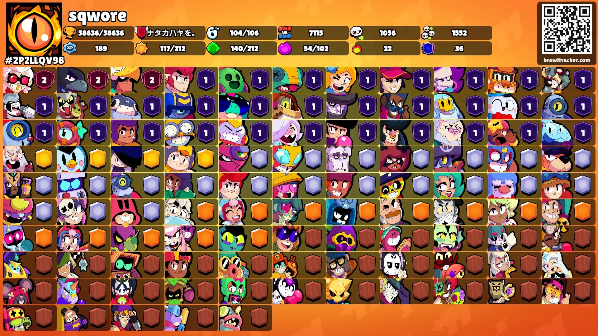 sqwore's Ranks