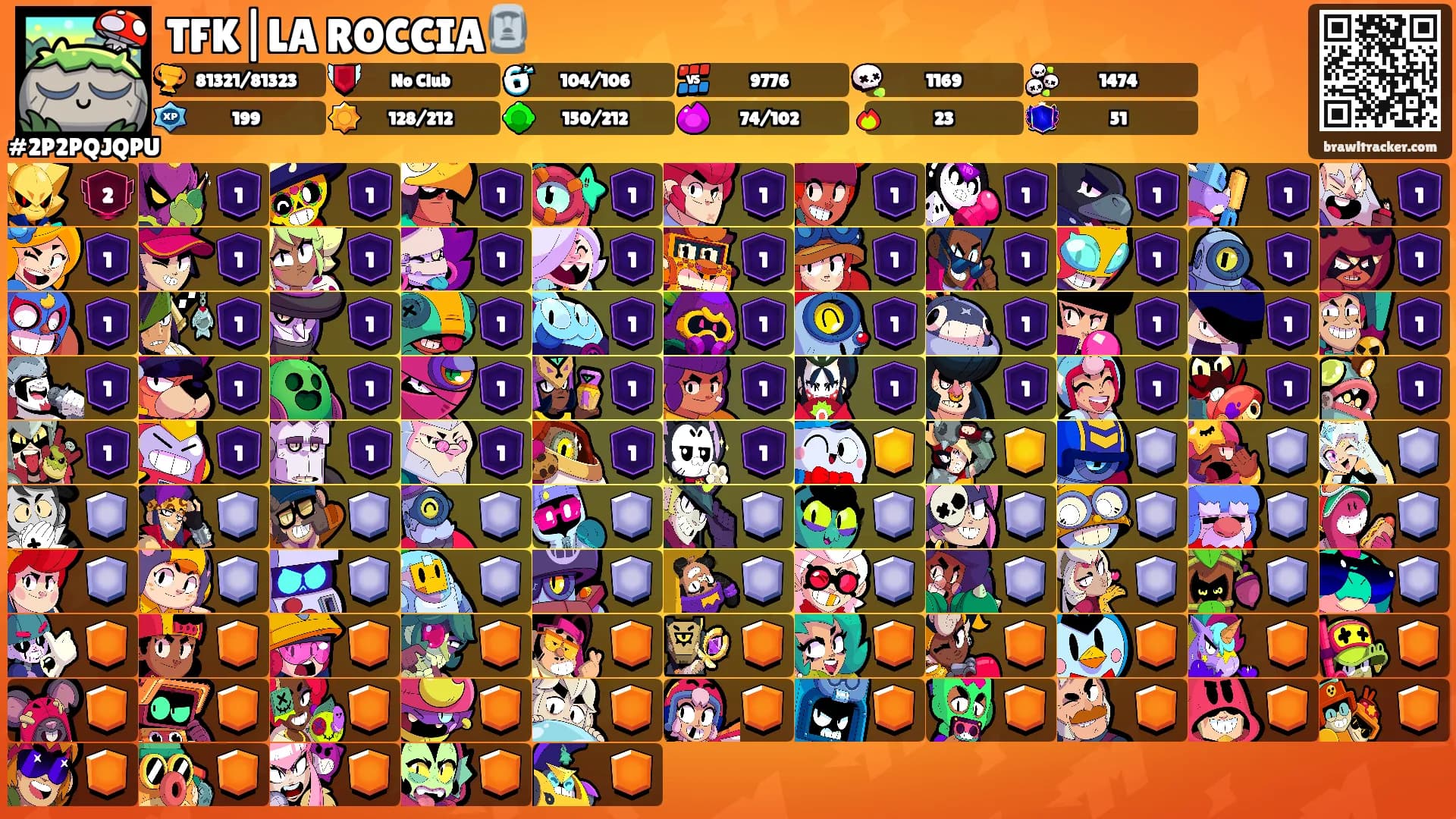 TFK|LA ROCCIA🗿's Ranks