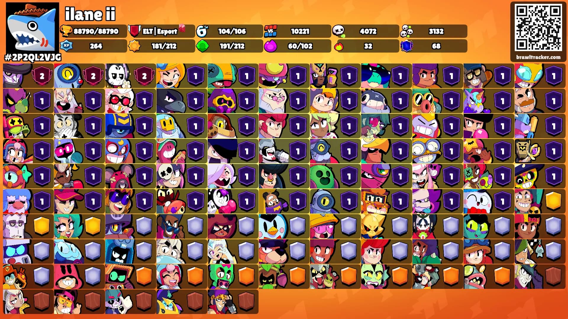 ilane ii's Ranks