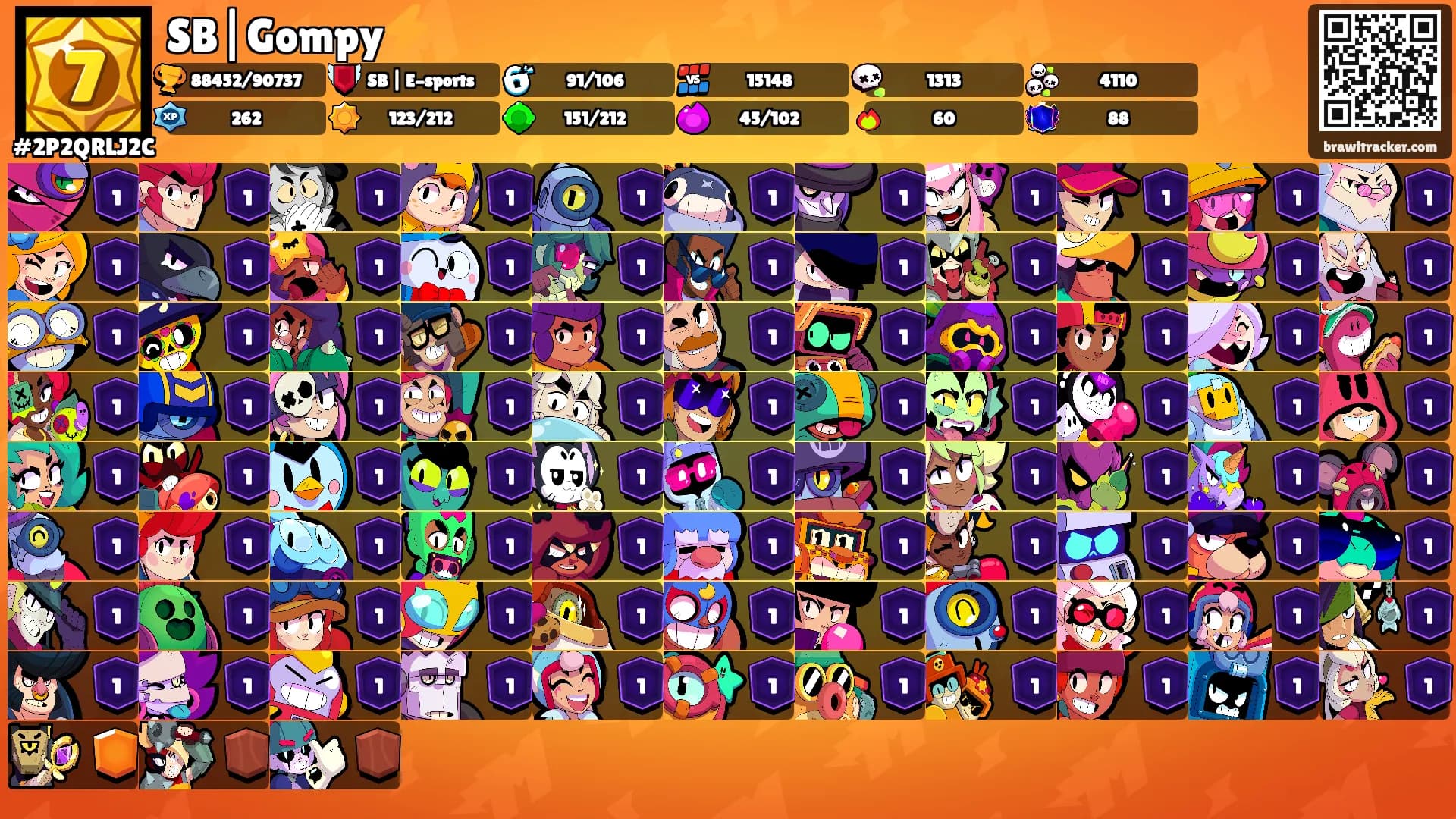 SB|Gompy⚡️'s Ranks