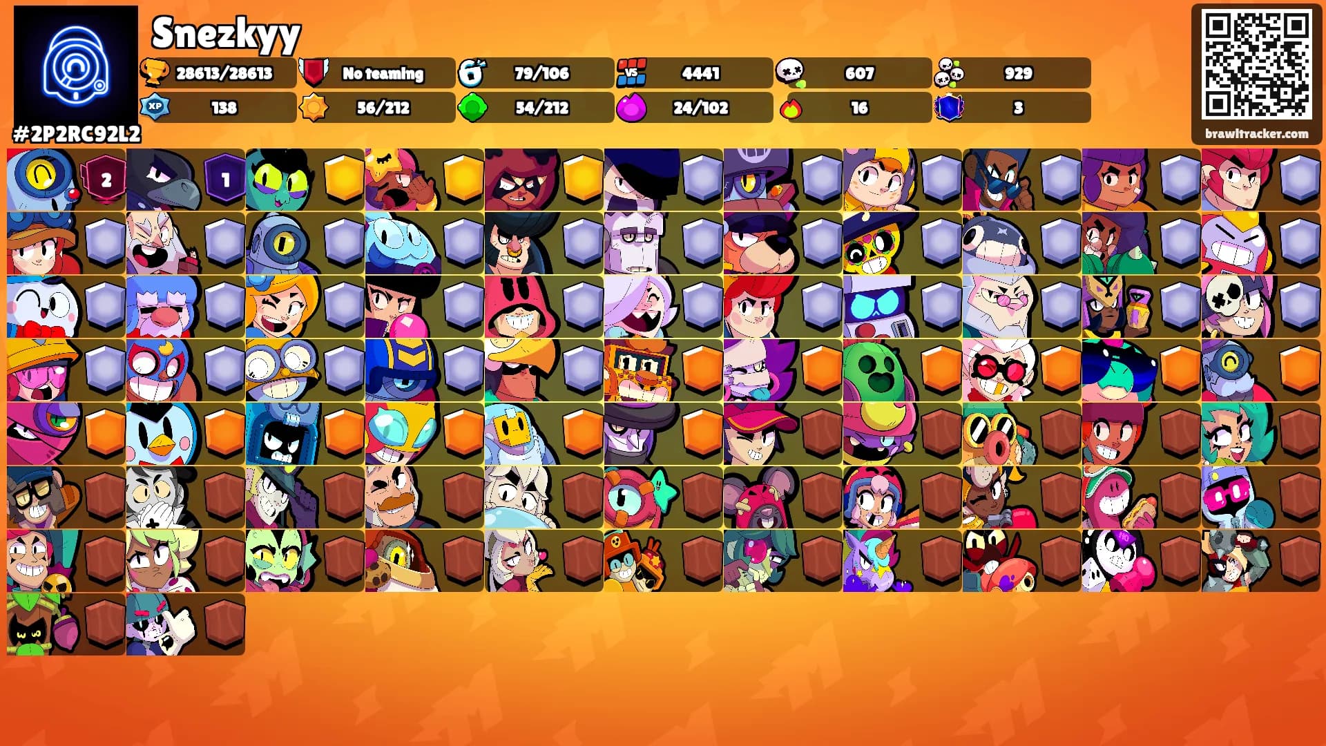 Snezkyy's Ranks