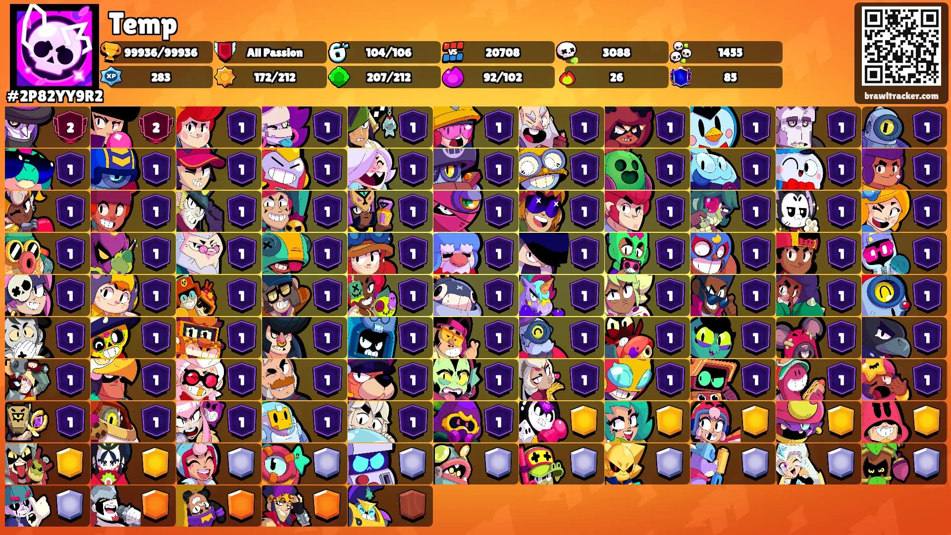 Temp's Ranks