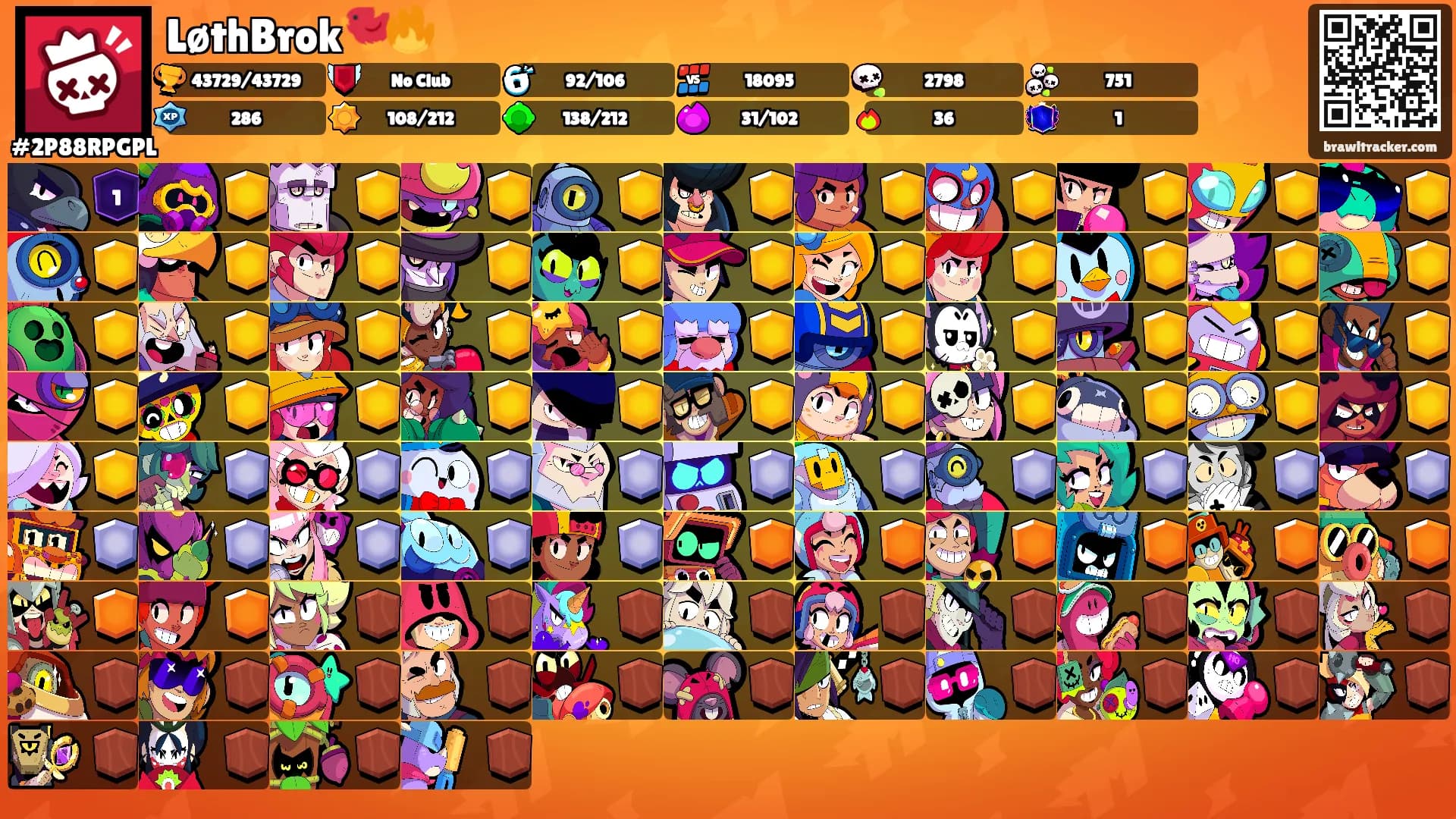 LøthBrok🐦‍🔥's Ranks