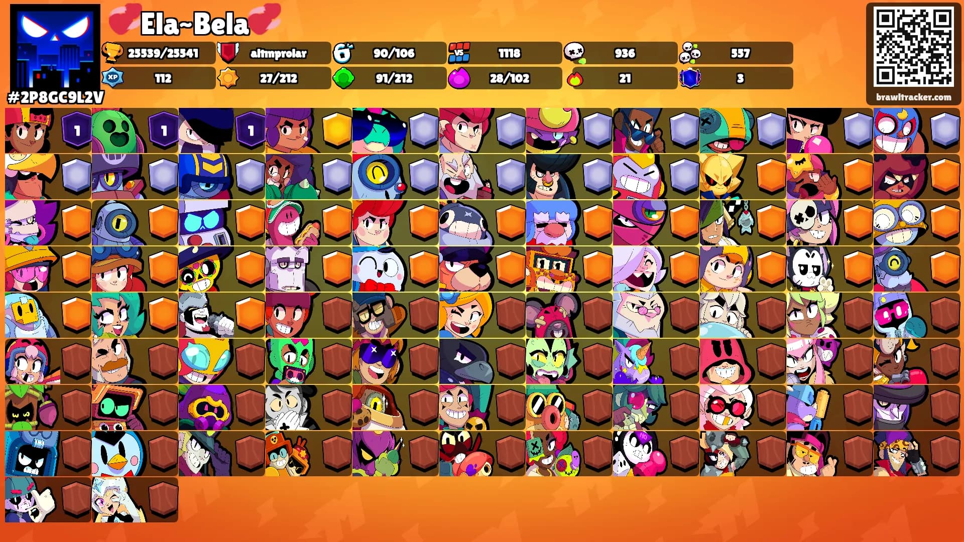 💞Ela~Bela💞's Ranks