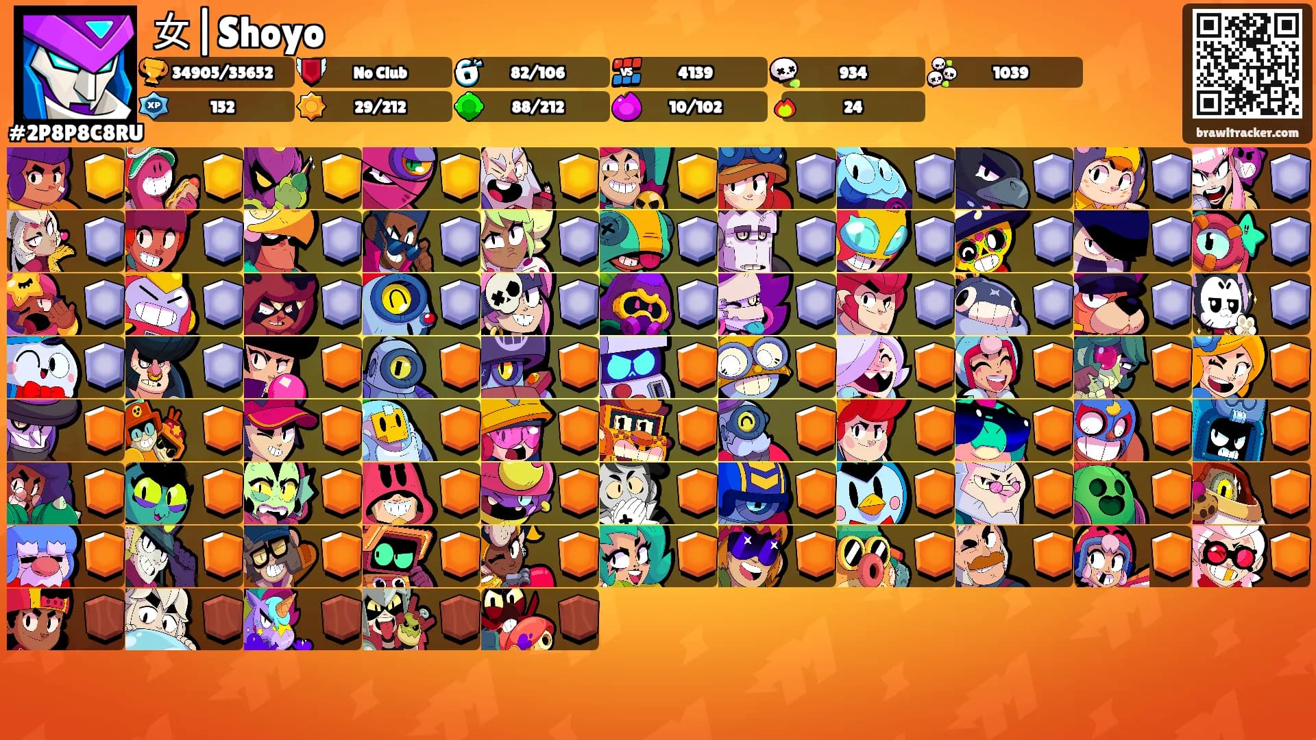 女|Shoyo's Ranks