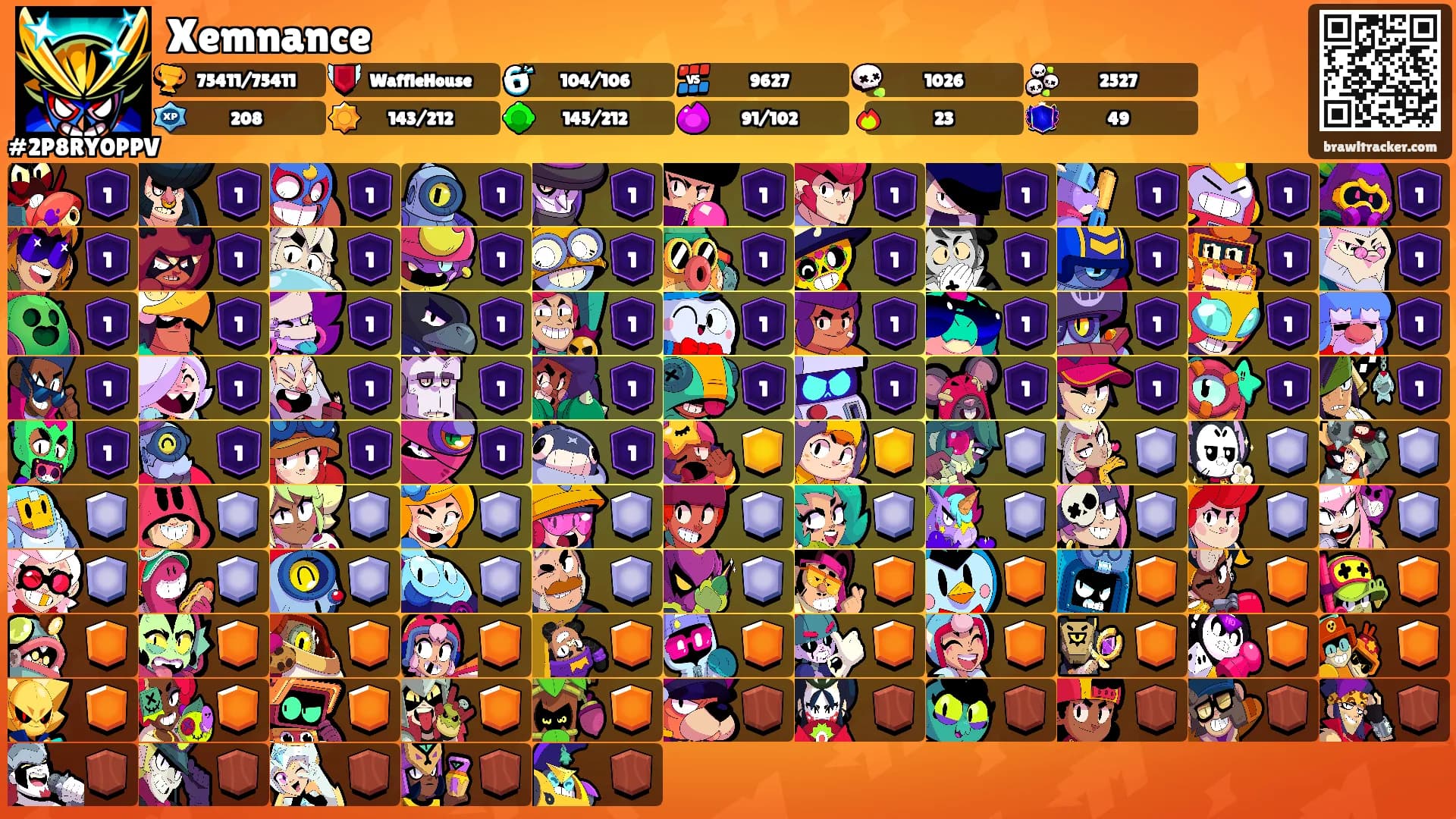 Xemnance's Ranks