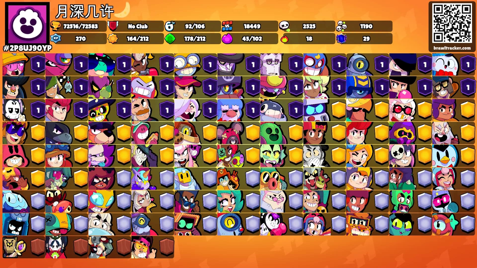 月深几许🌙's Ranks
