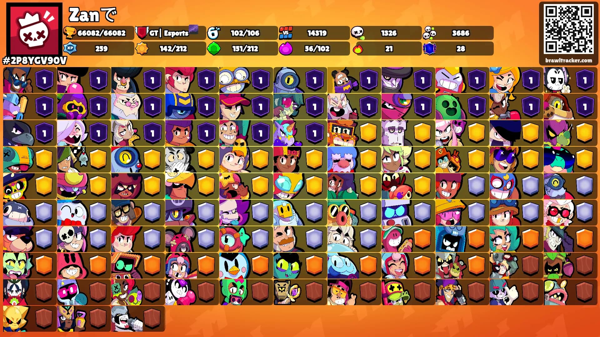 Zanで's Ranks