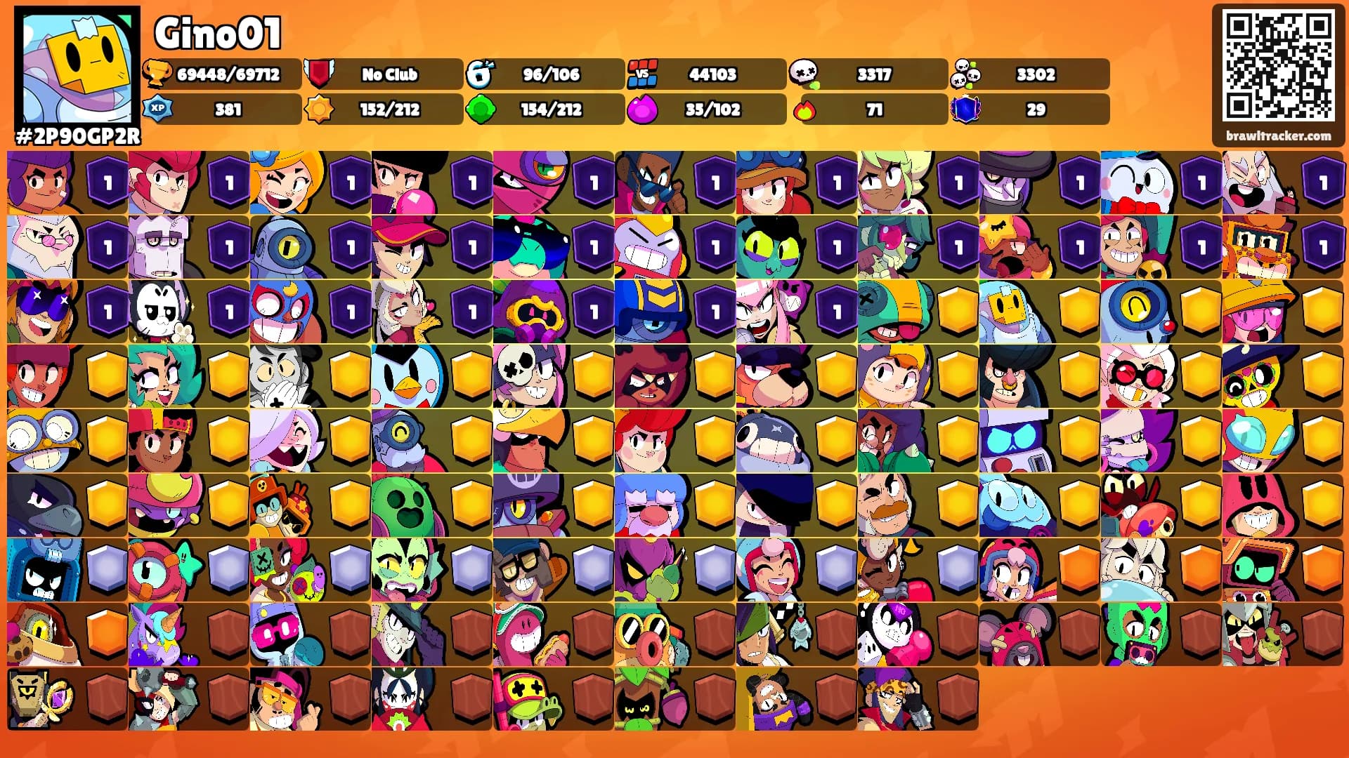 Gino01's Ranks