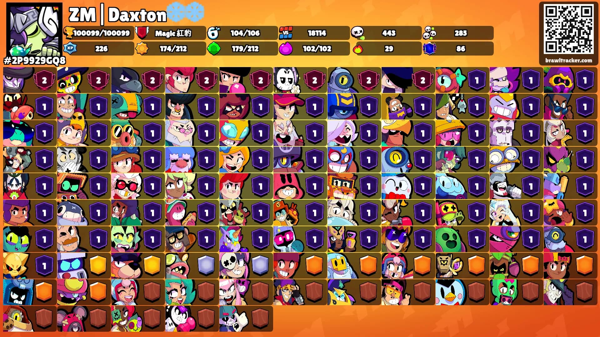 ZM|Daxton❄️❄️'s Ranks