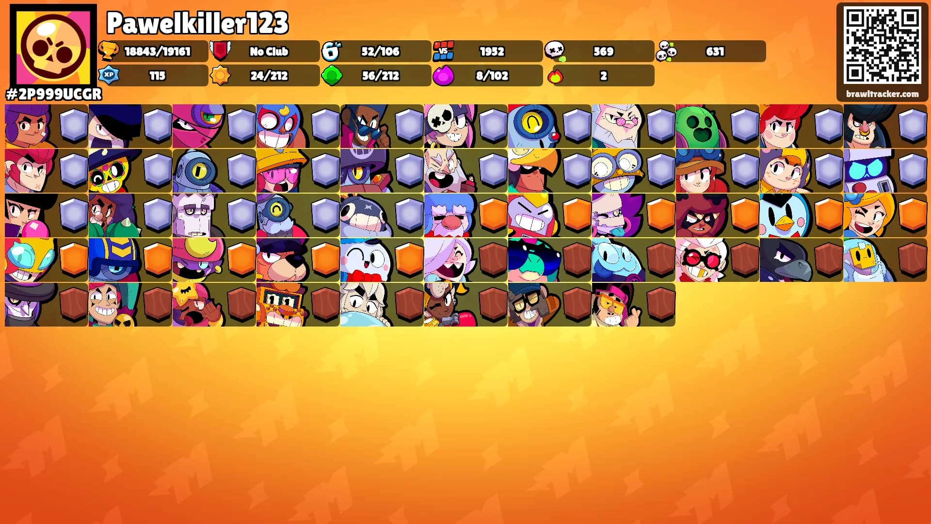 Pawelkiller123's Ranks