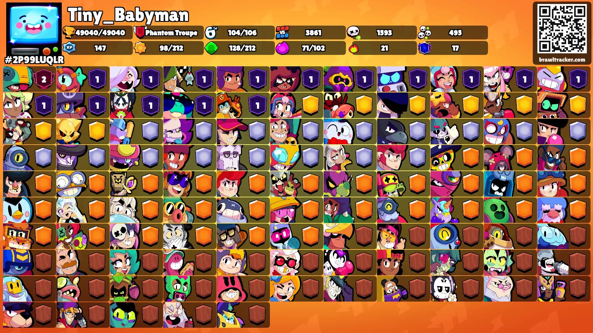 Tiny_Babyman's Ranks