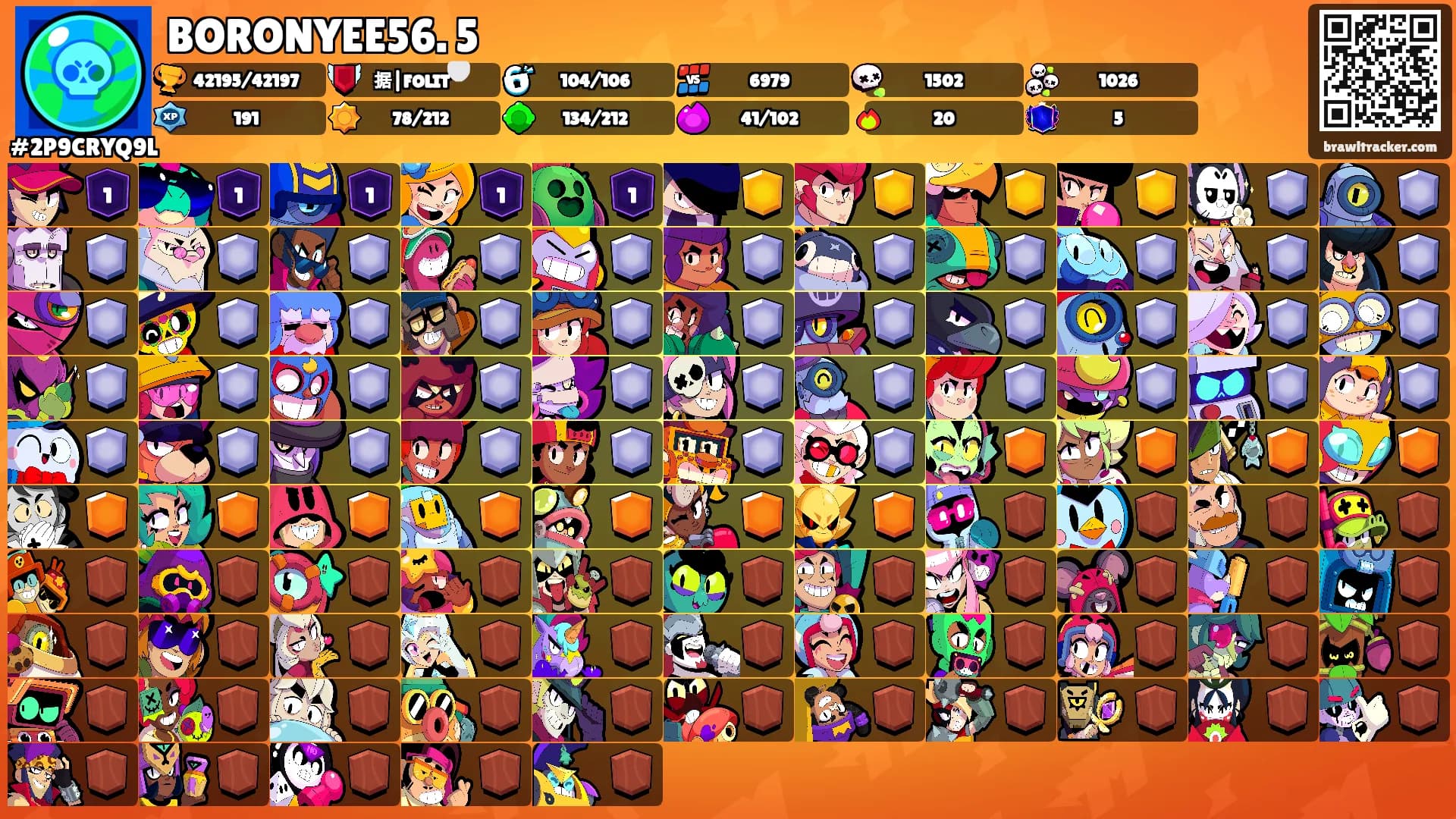 BORONYEE56. 5's Ranks