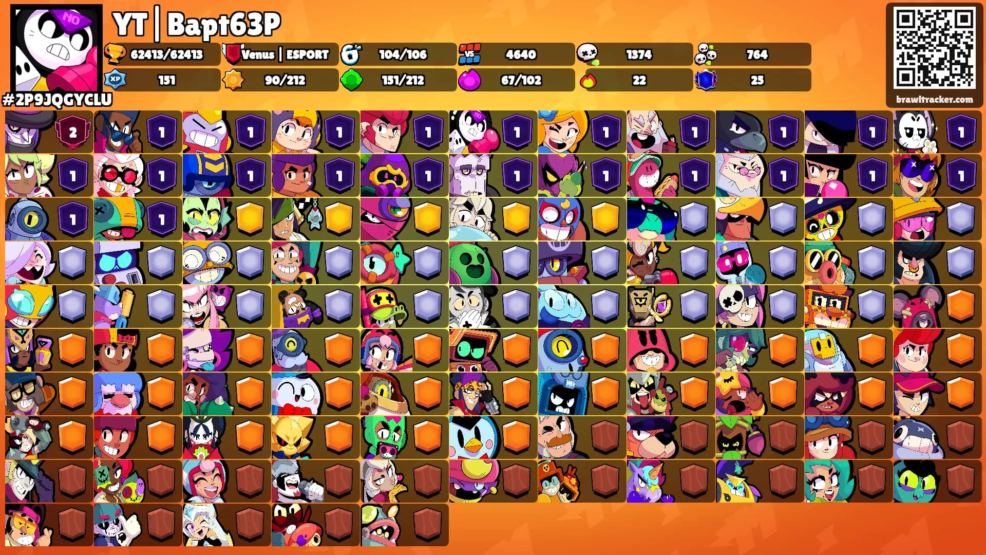 YT|Bapt63P's Ranks