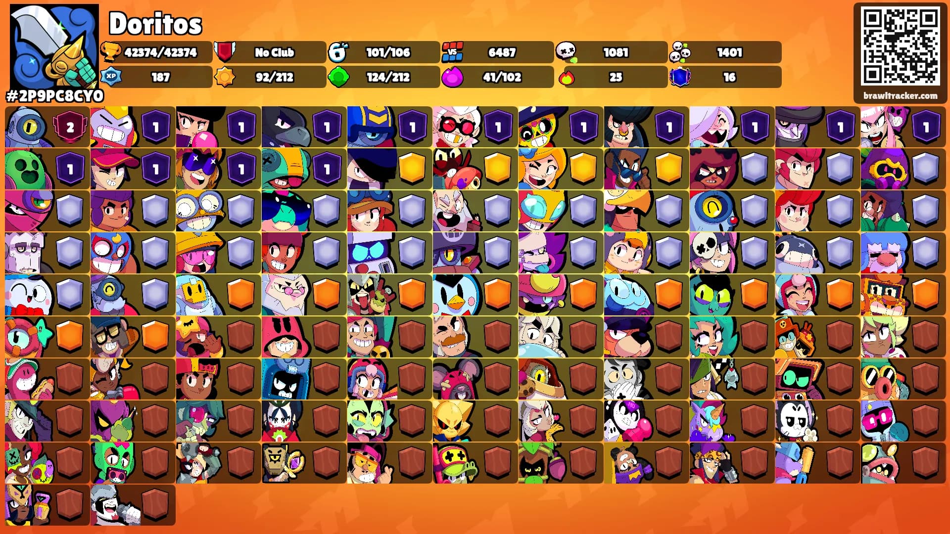 Doritos's Ranks