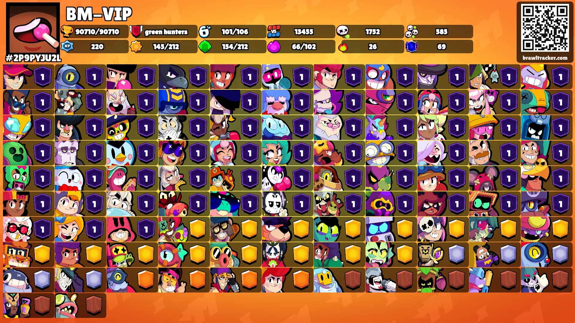 BM-VIP's Ranks