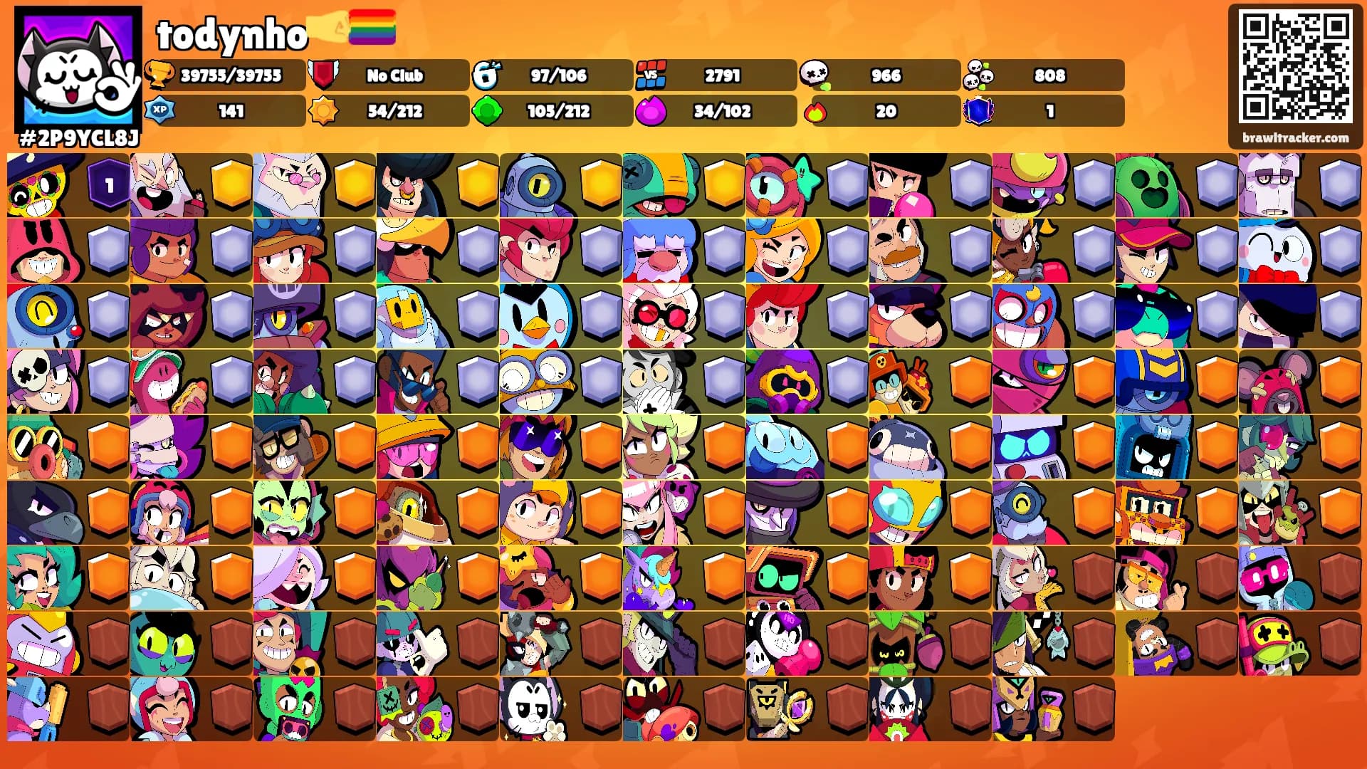 todynho🤜🏳️‍🌈's Ranks