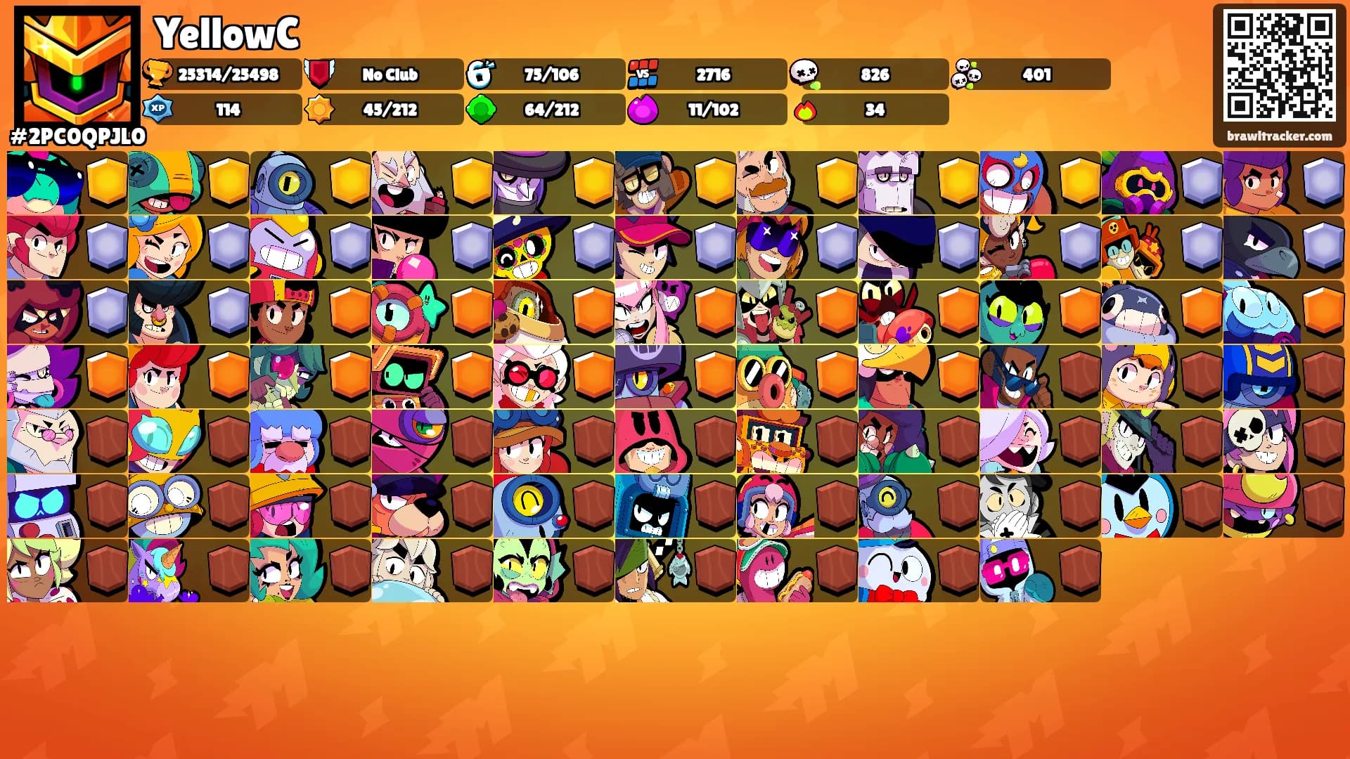 YellowC's Ranks