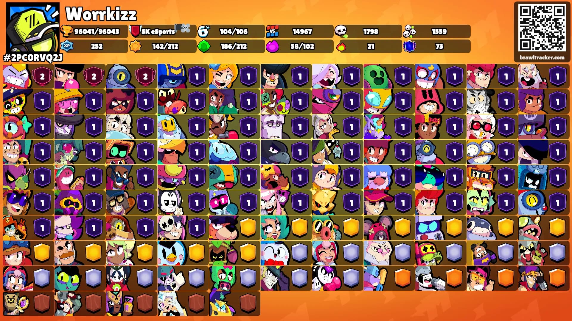 Worrkizz's Ranks