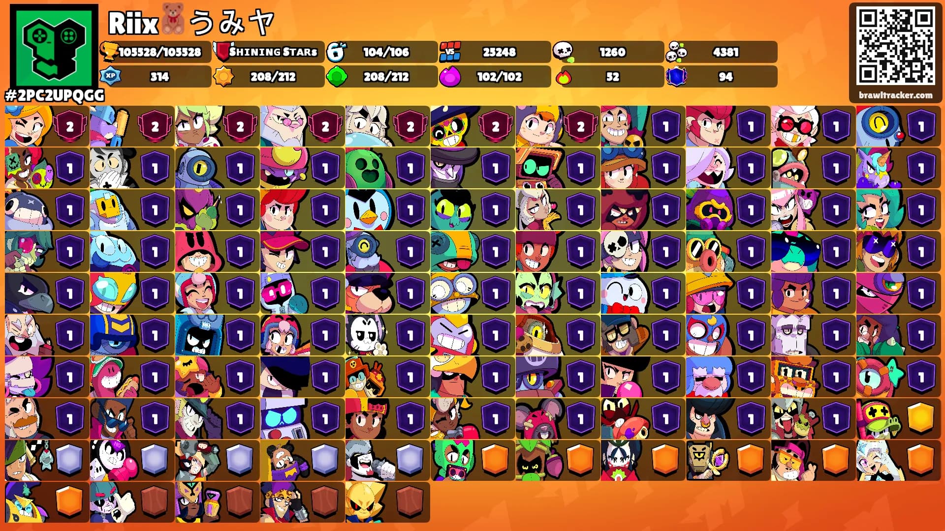 Riix🧸うみヤ's Ranks