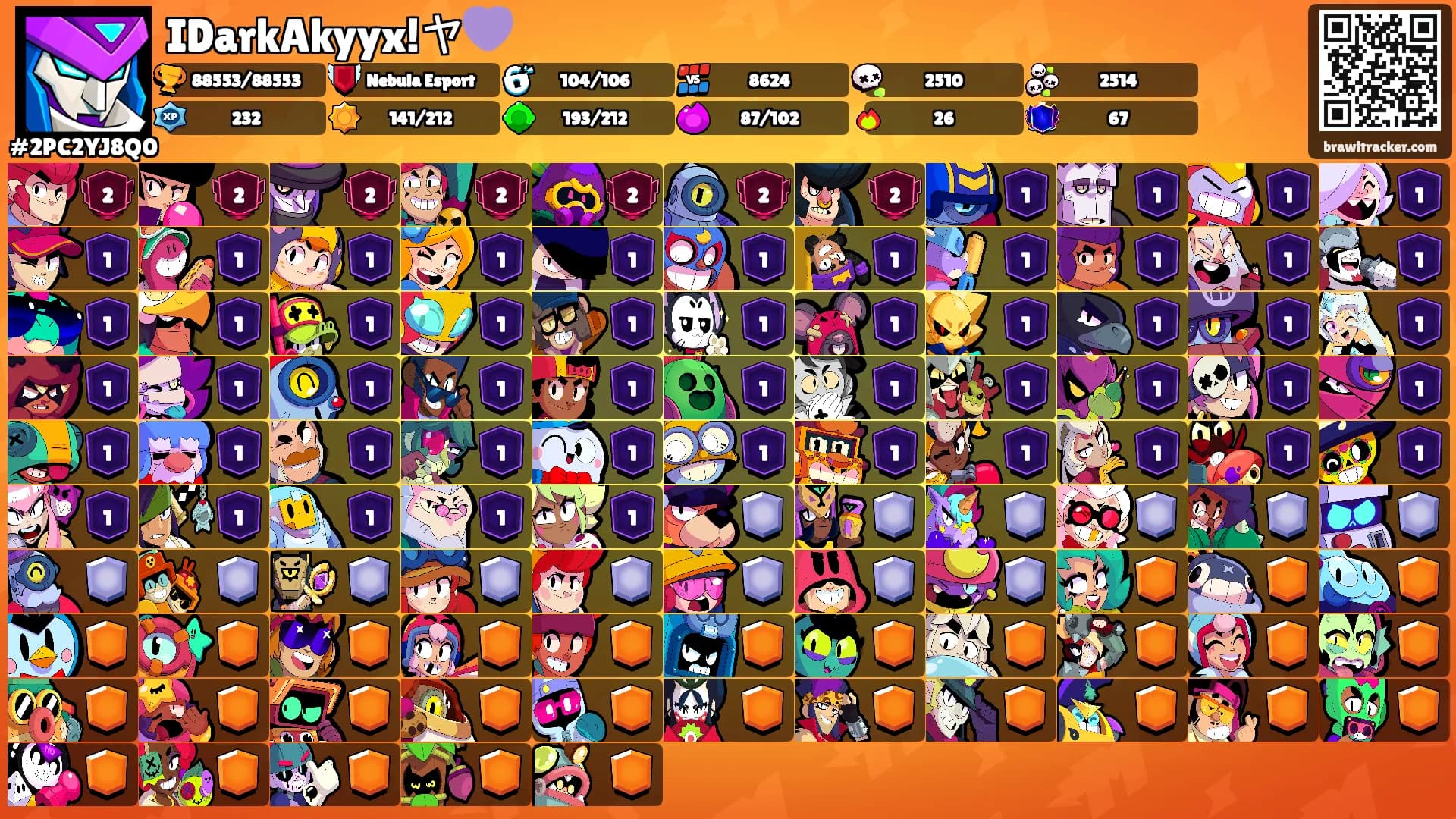 IDarkAkyyx!ヤ💜's Ranks