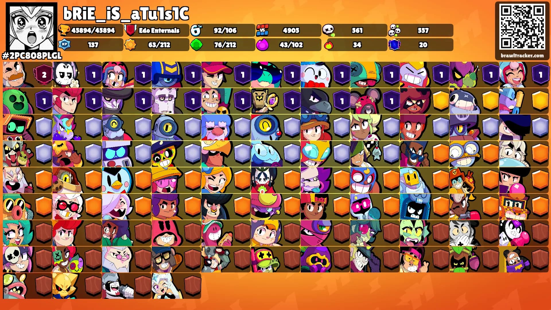 bRiE_iS_aTu1s1C's Ranks