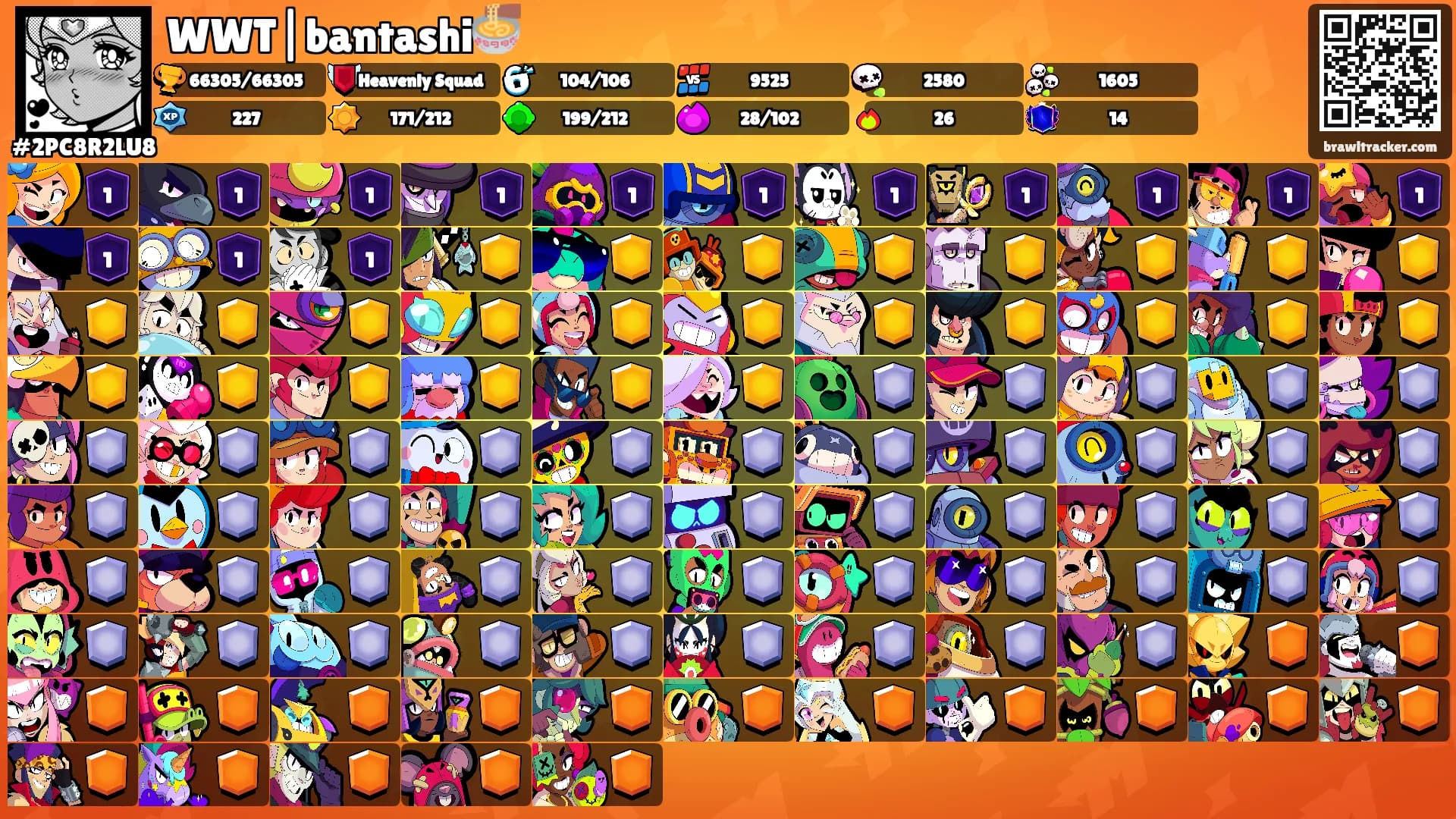 WWT|bantashi🍜's Ranks