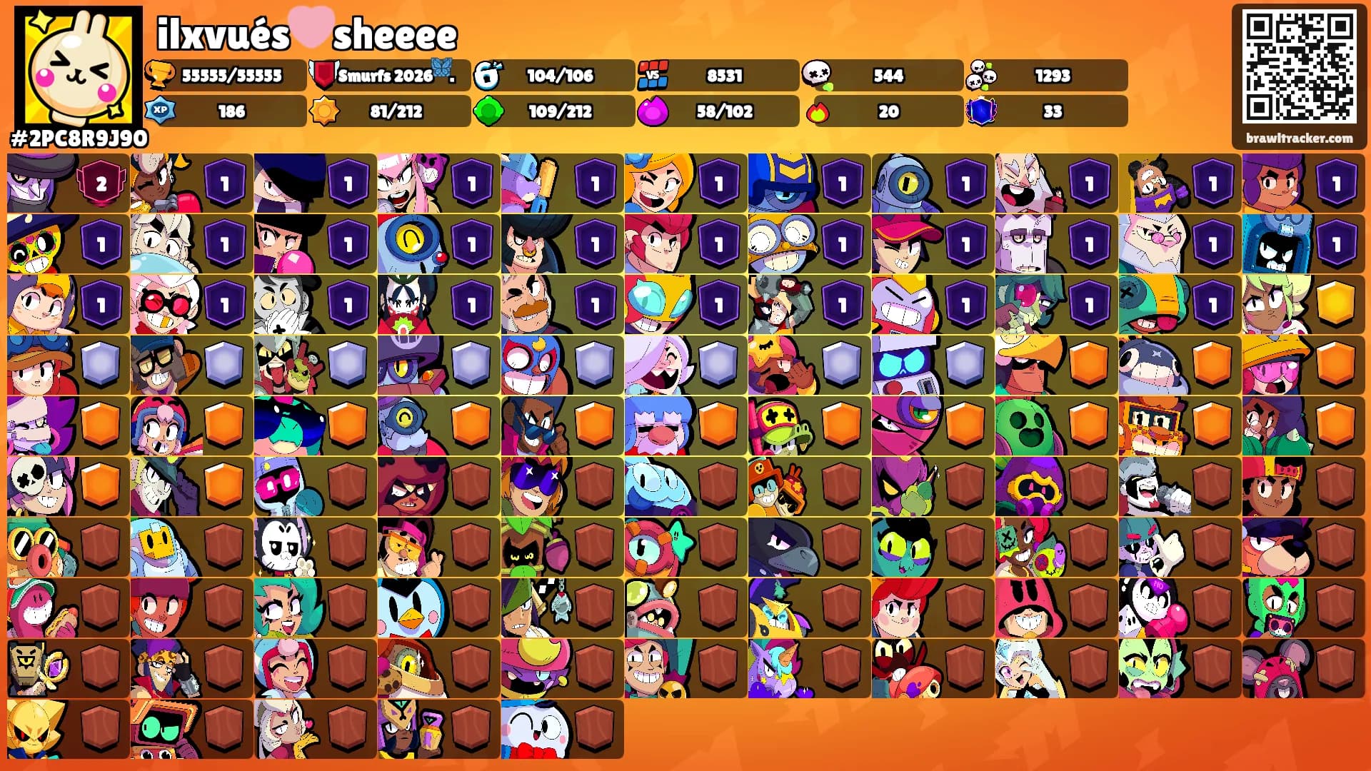 ilxvués🩷sheeee's Ranks