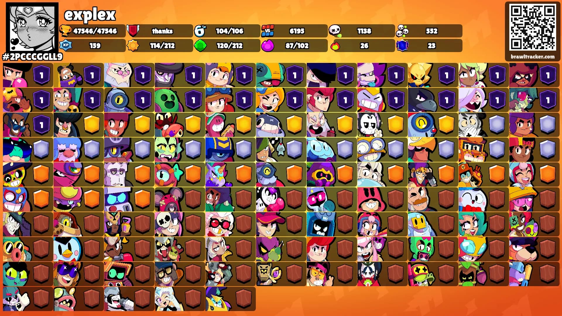 explex's Ranks