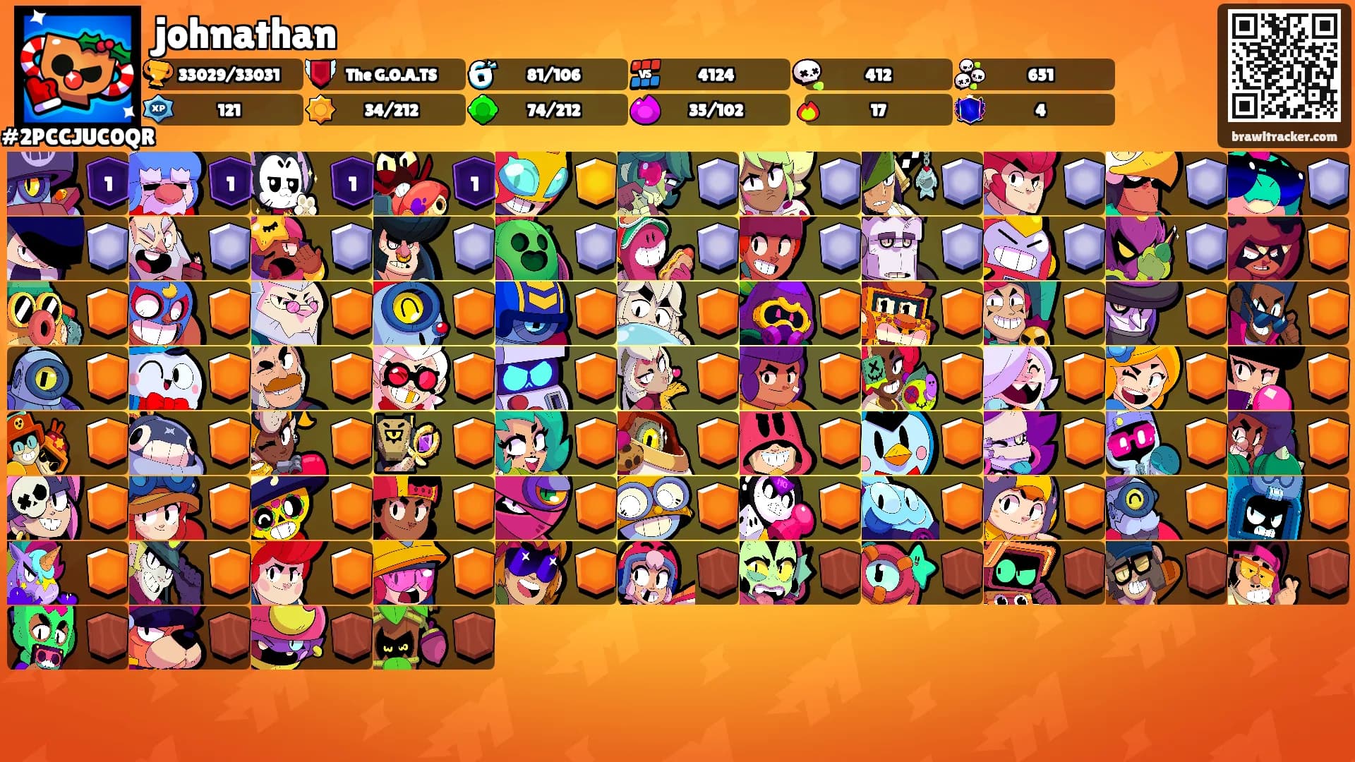 johnathan's Ranks