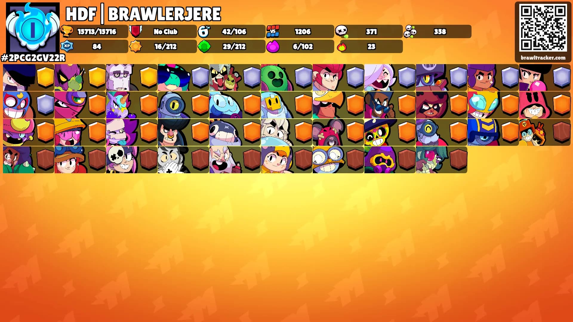 HDF|BRAWLERJERE's Ranks