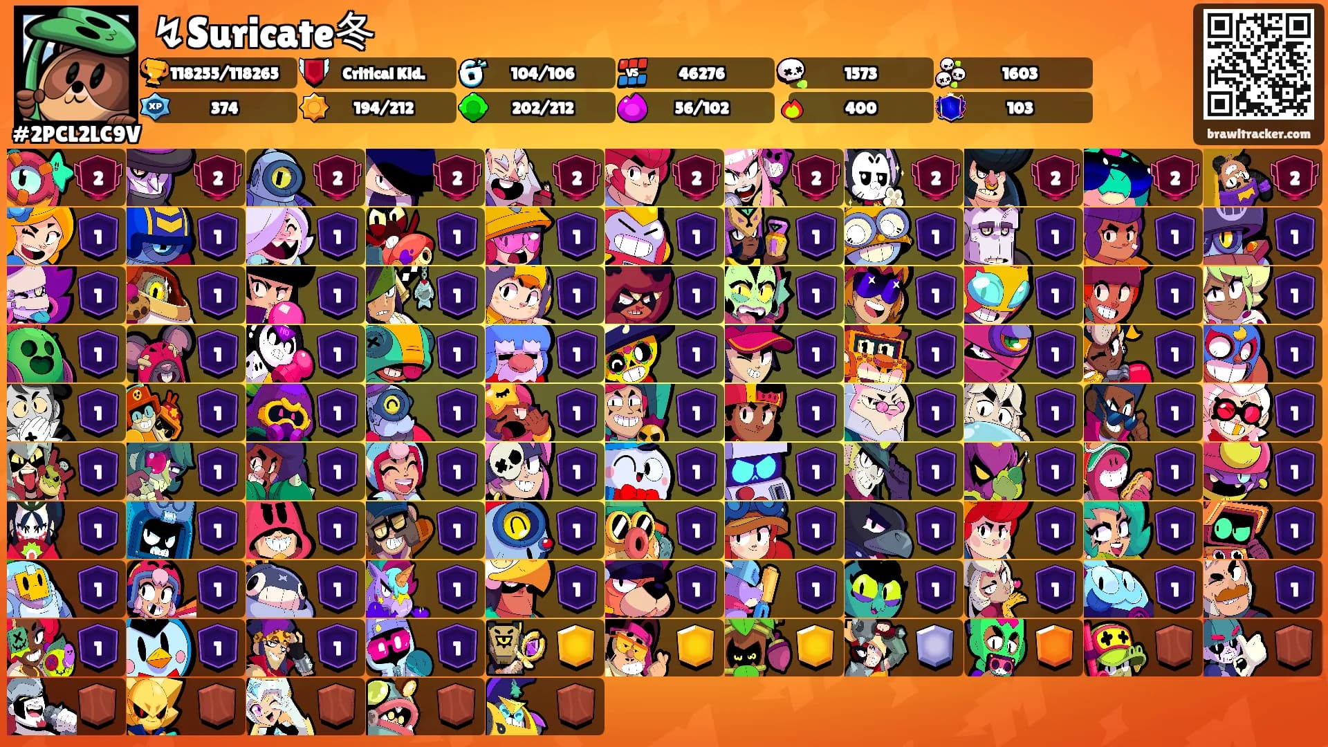 ↯Suricate冬's Ranks
