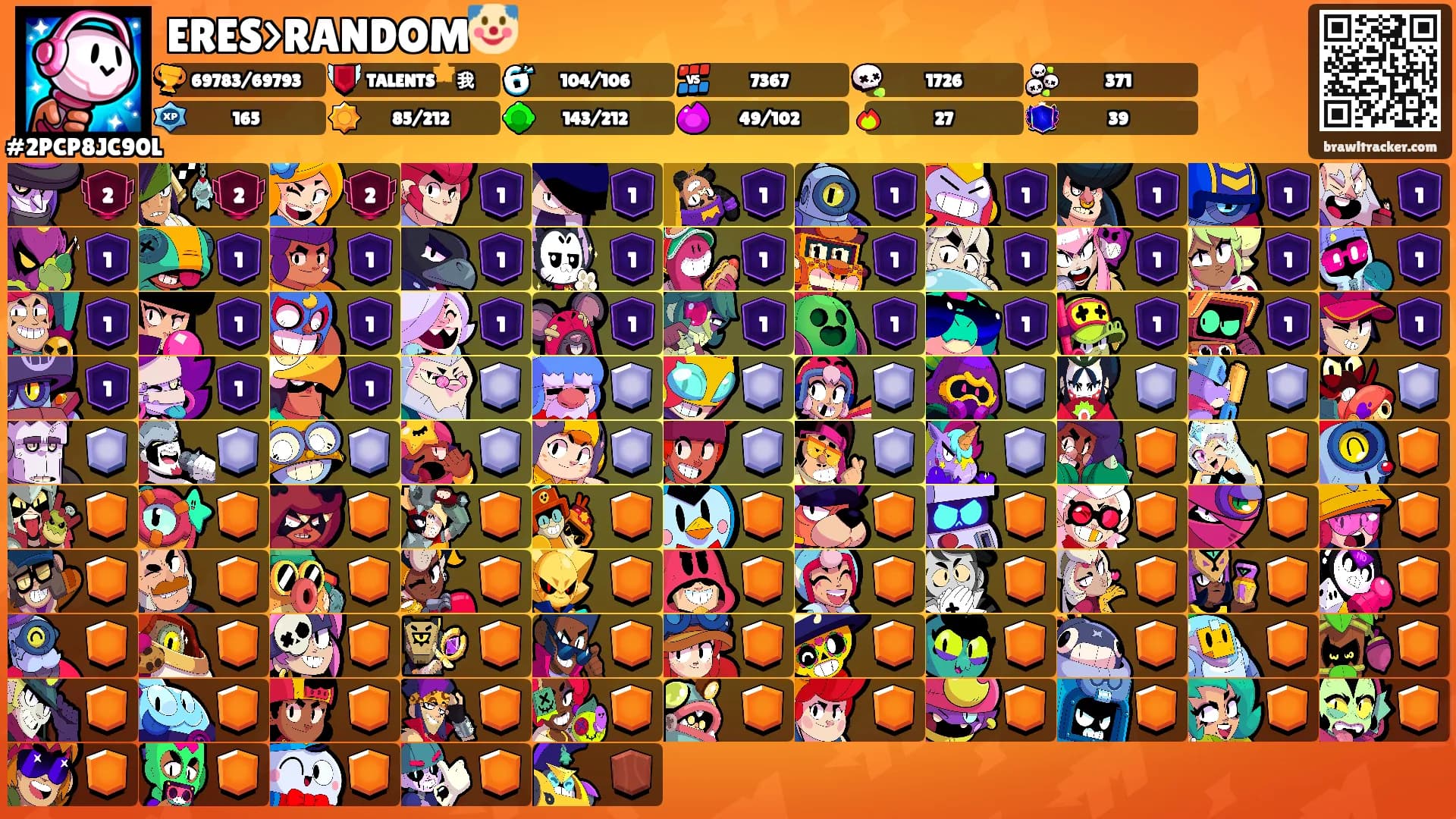 ERES>RANDOM🤡's Ranks