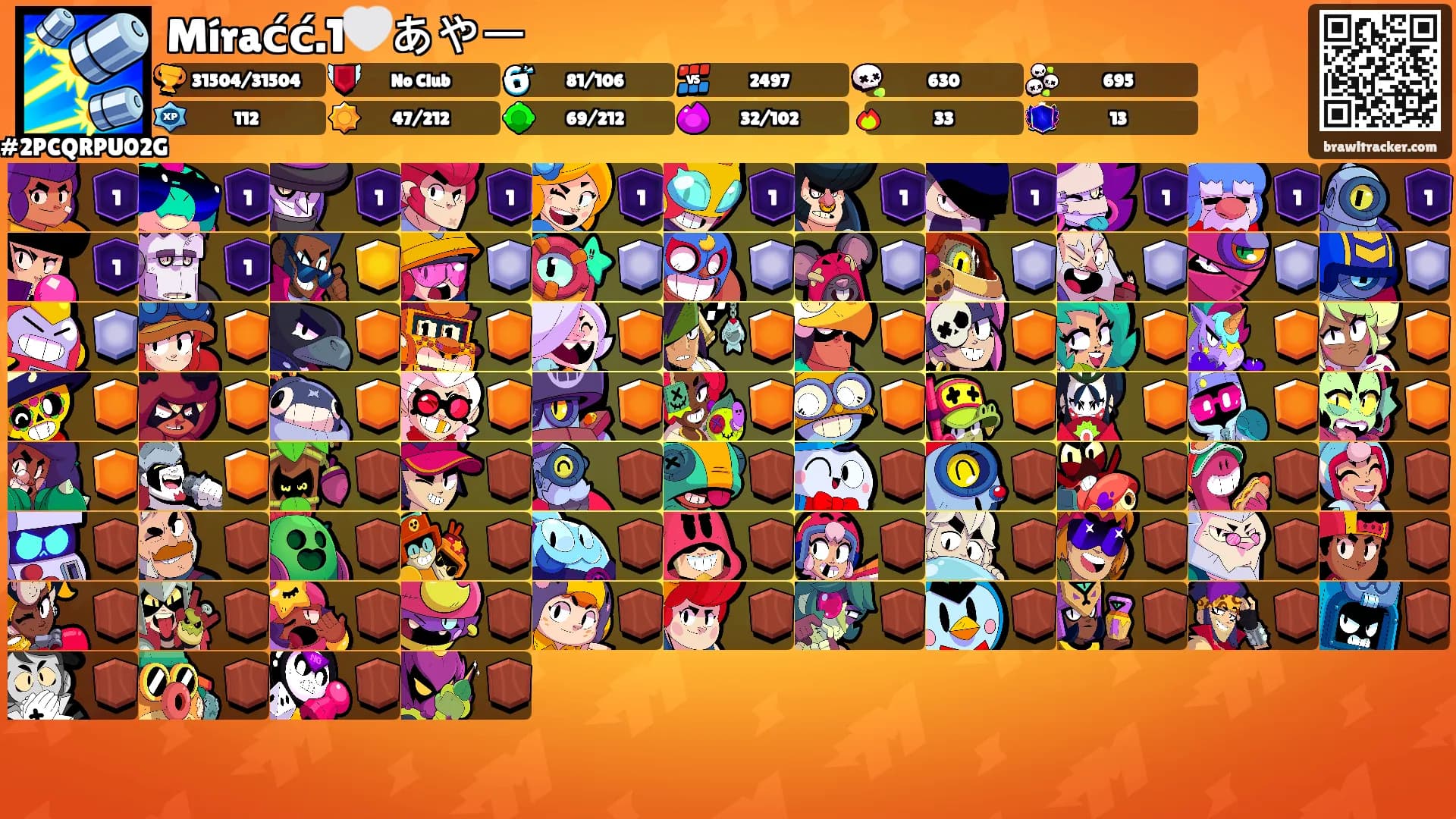 Míraćć.1🤍あやー's Ranks