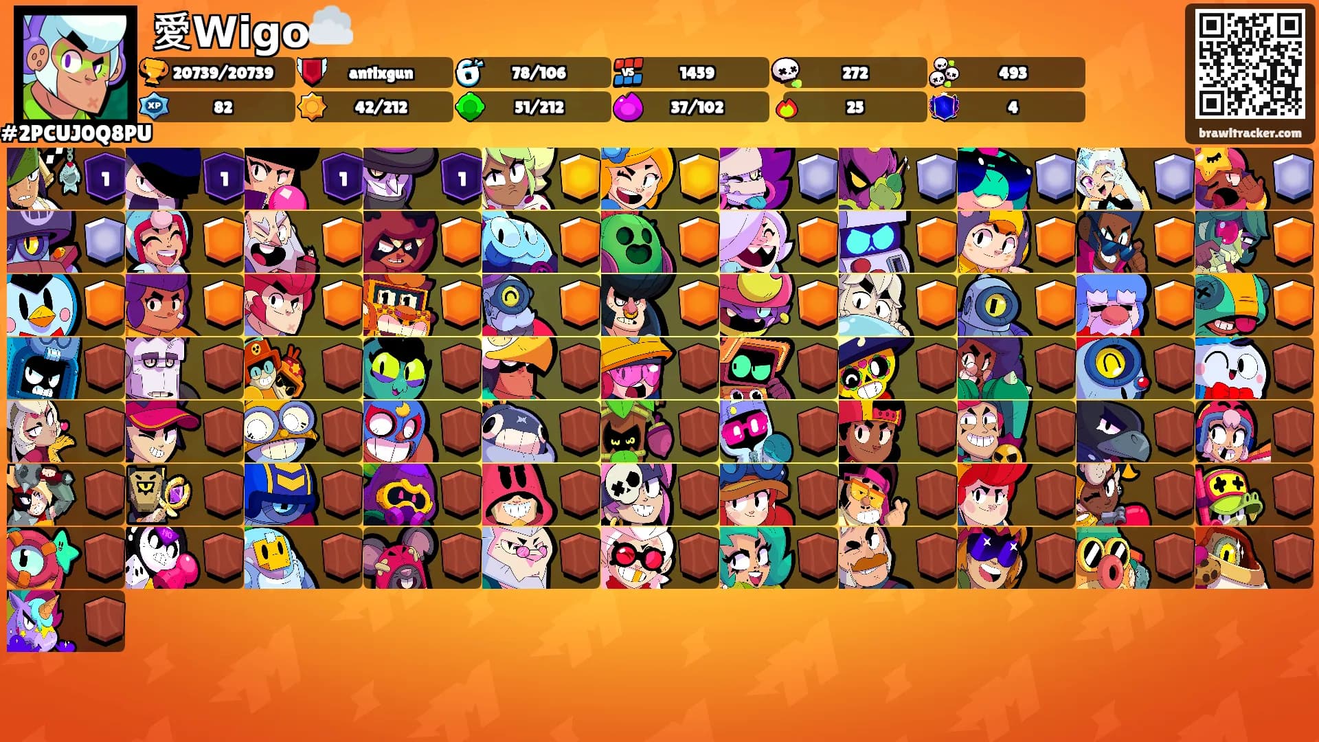 愛𝗪𝗶𝗴𝗼☁️'s Ranks