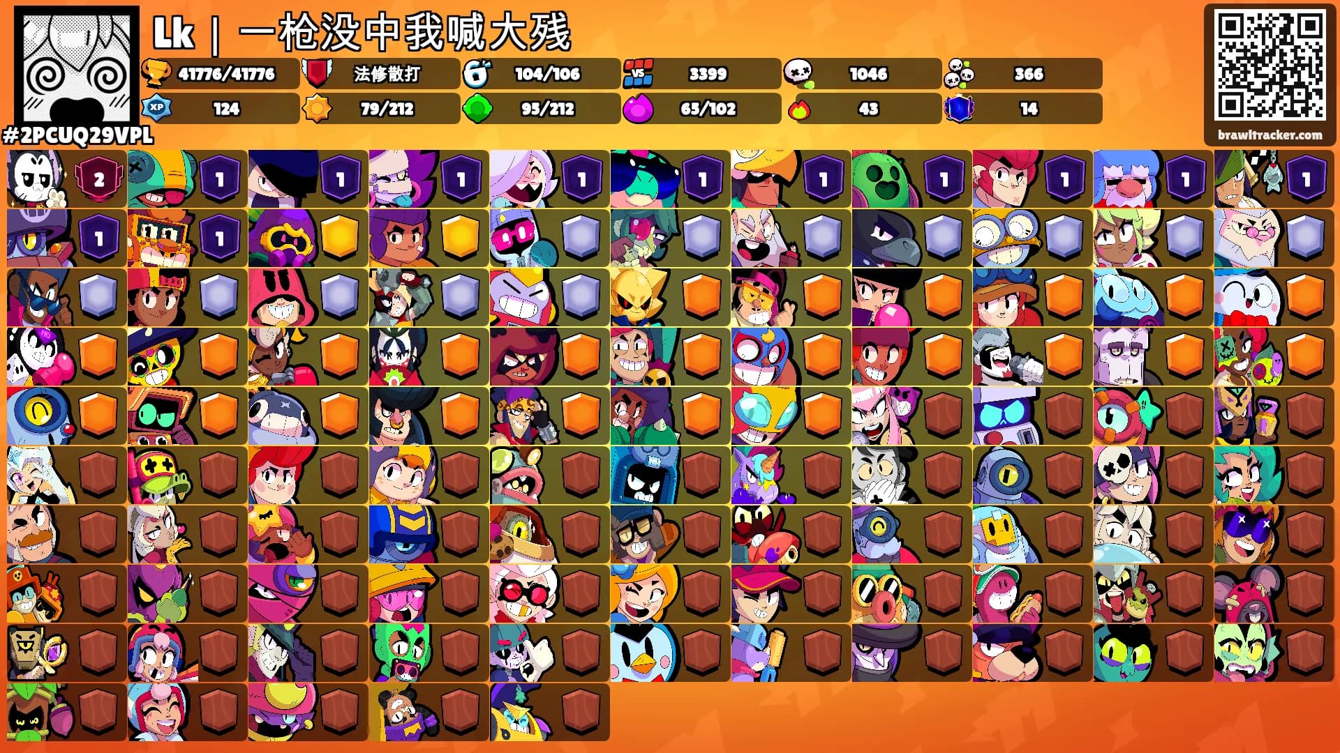 Lk｜一枪没中我喊大残's Ranks