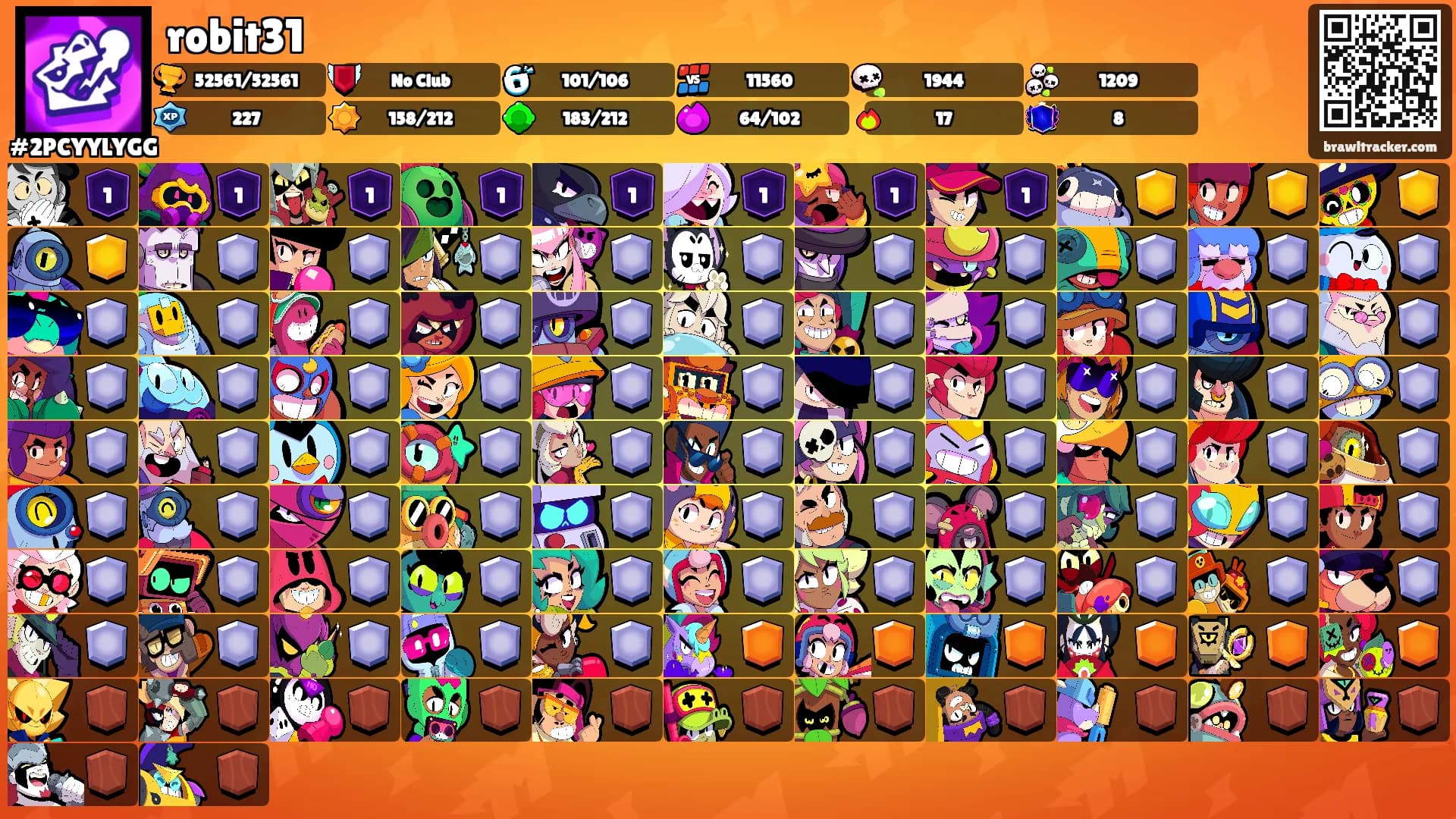 robit31's Ranks