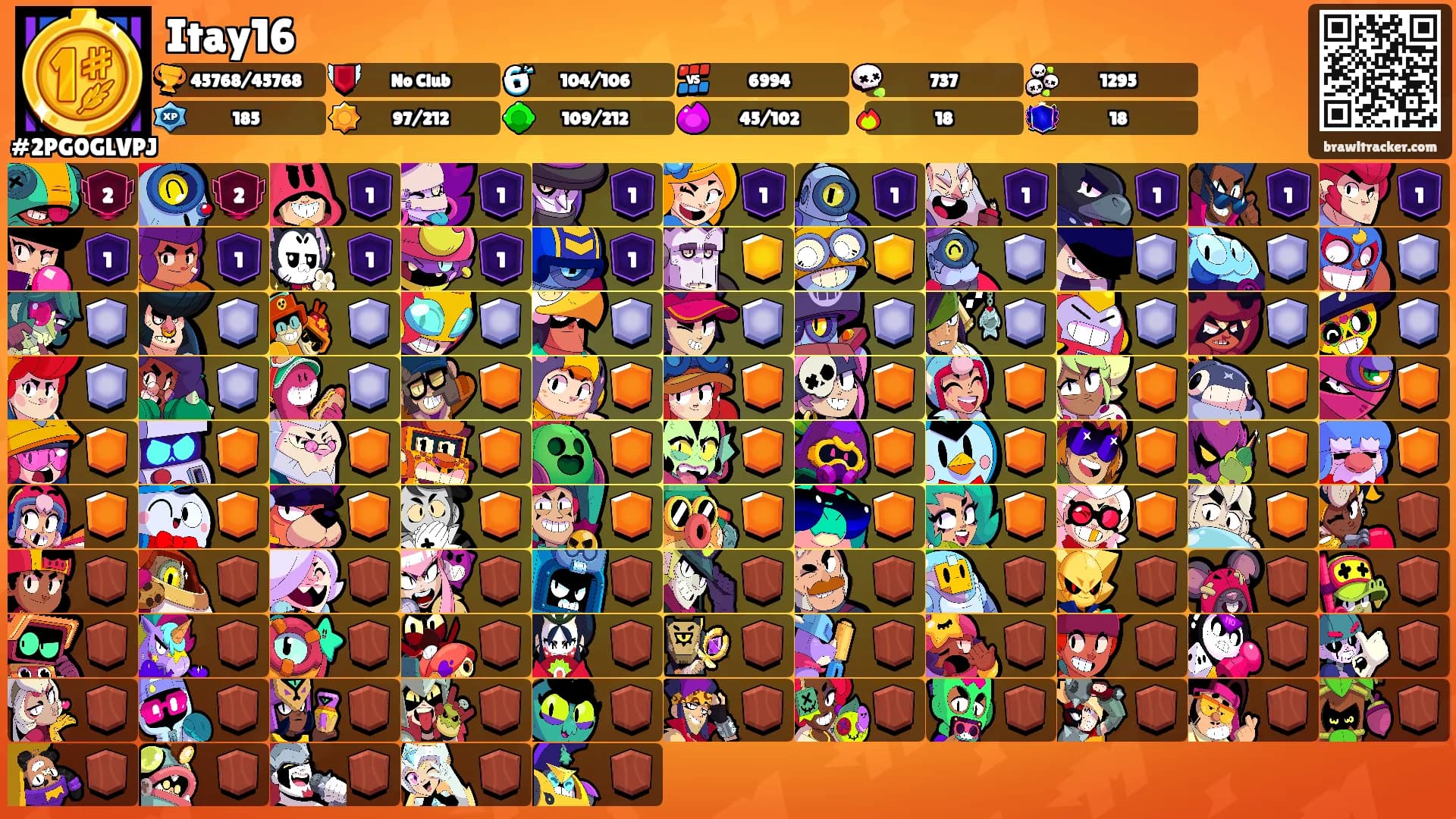Itay16's Ranks