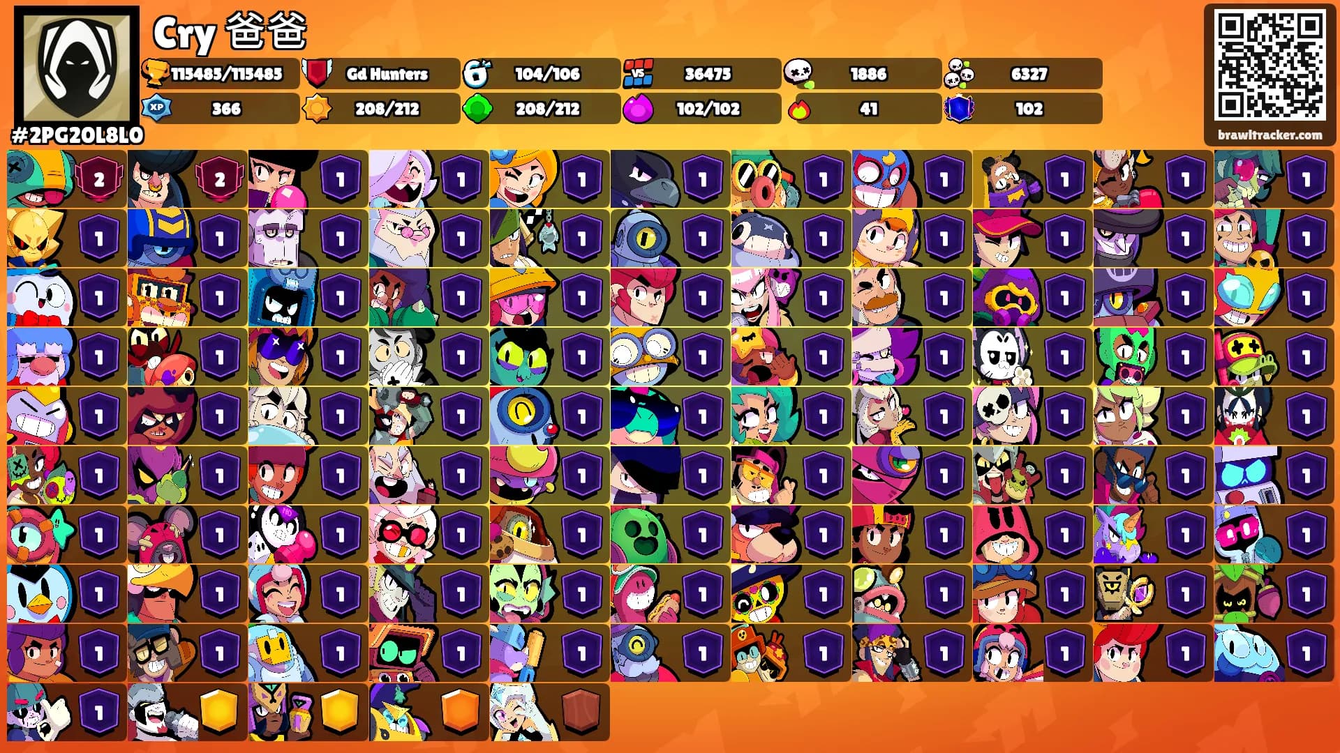 Cry 爸爸's Ranks