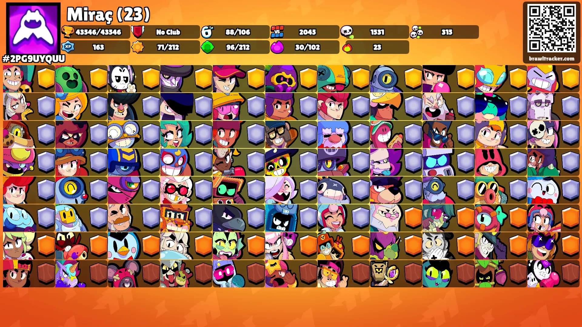 Miraç (23)'s Ranks