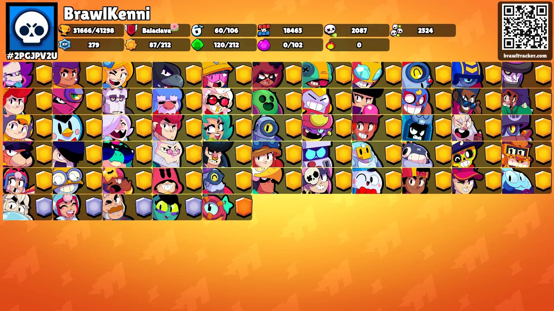 BrawlKenni's Ranks