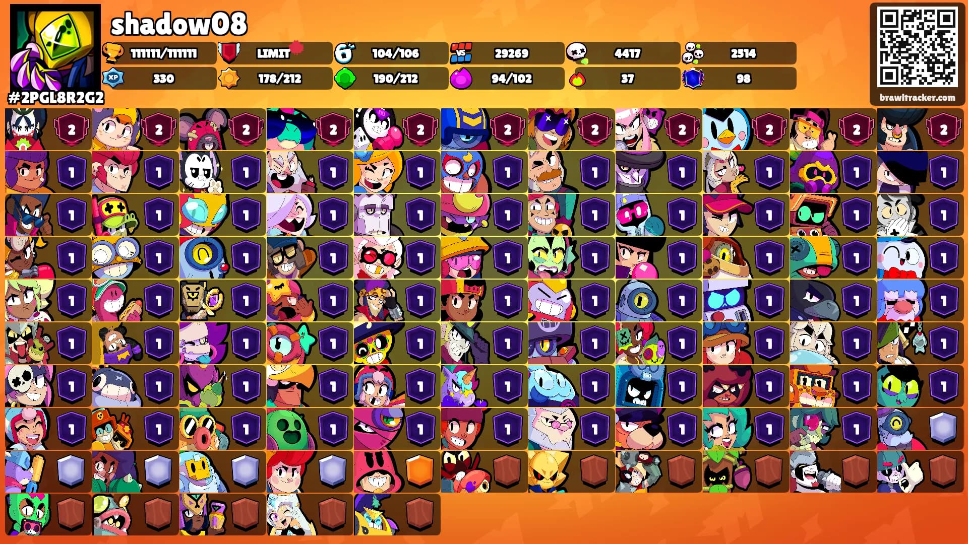 shadow08's Ranks