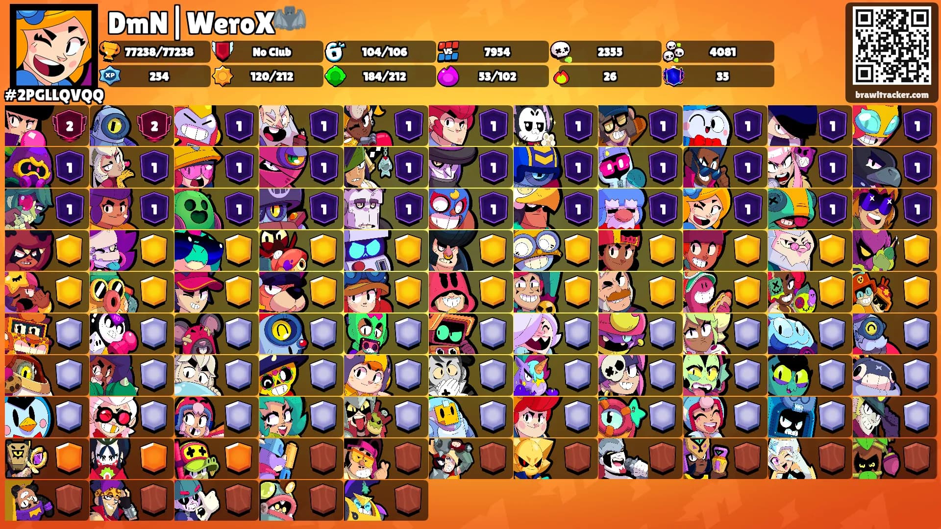 DmN|WeroX🦇's Ranks