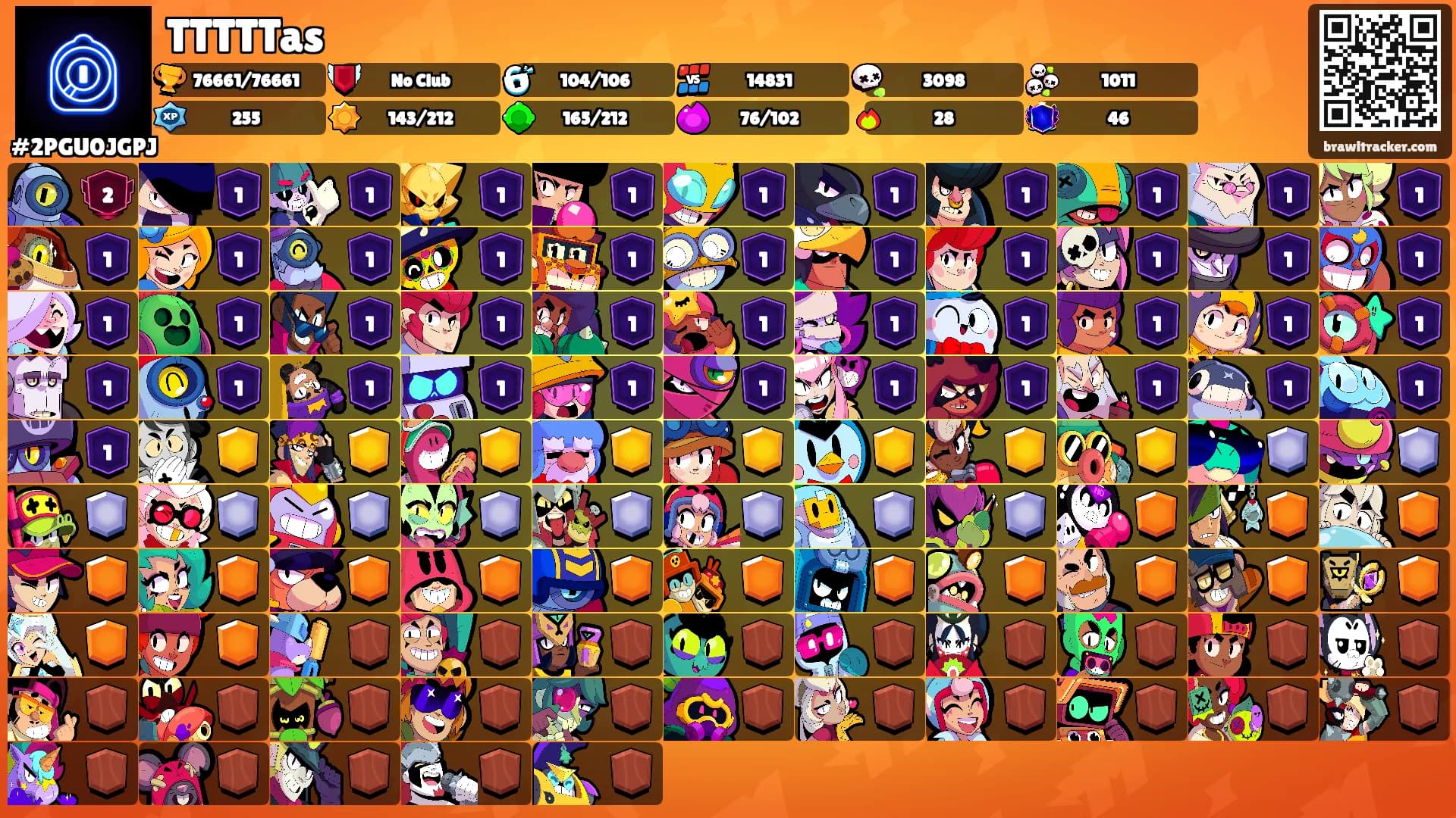 TTTTTas's Ranks