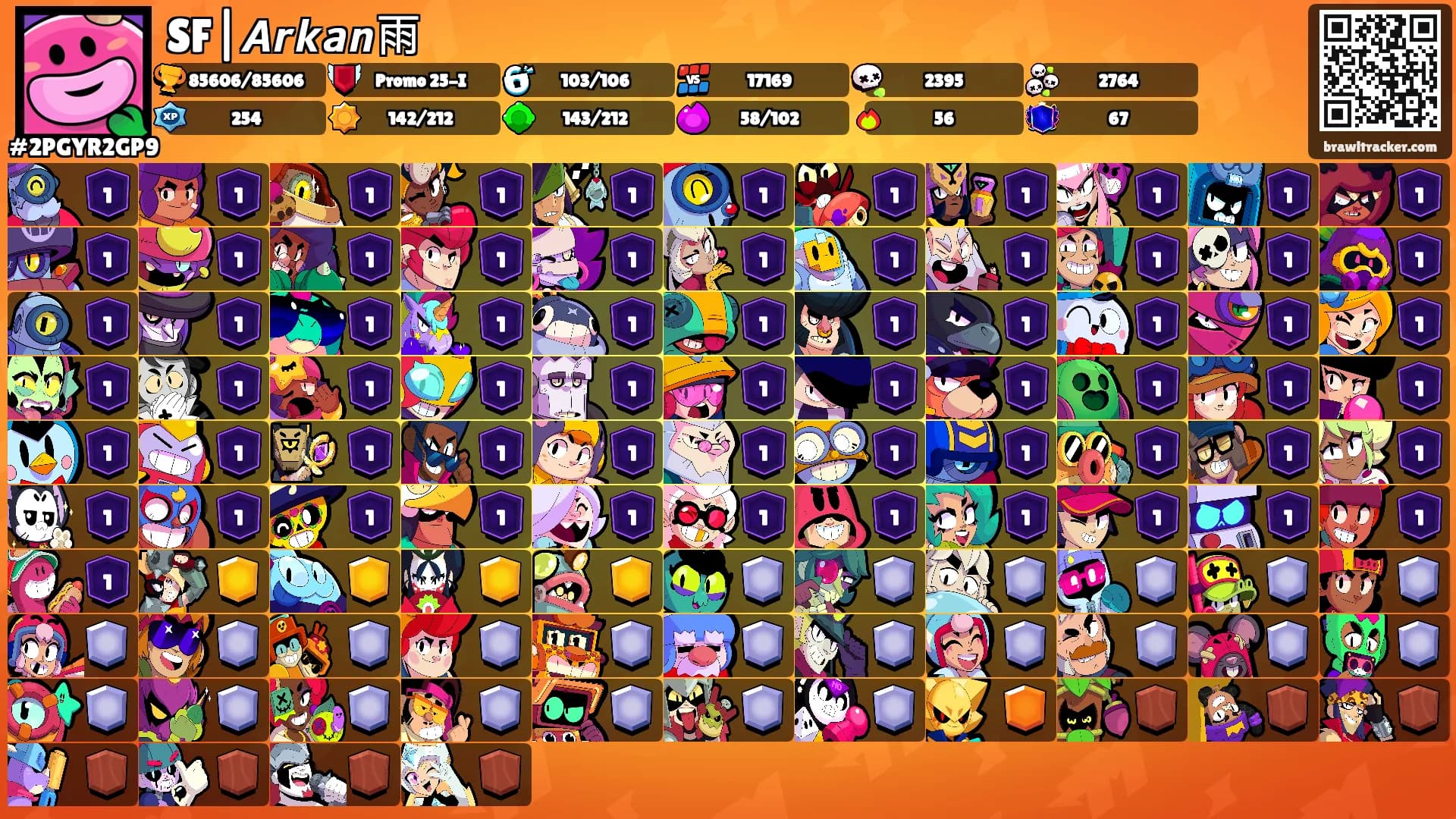 SF|𝘼𝙧𝙠𝙖𝙣雨's Ranks